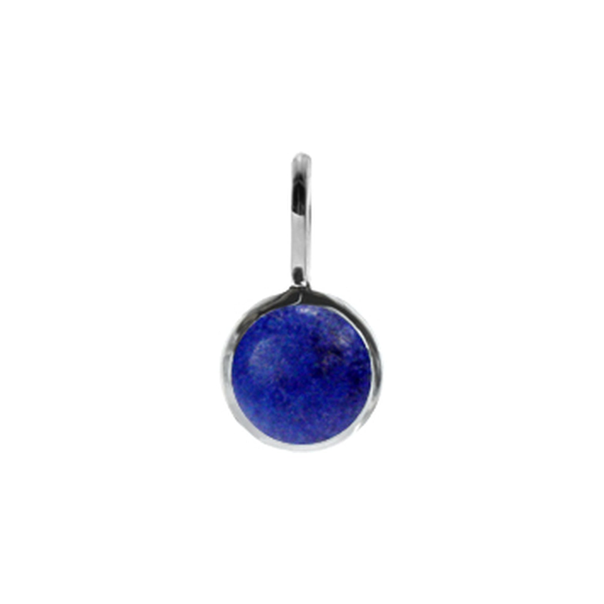 Samira round lapis lazuli pendant