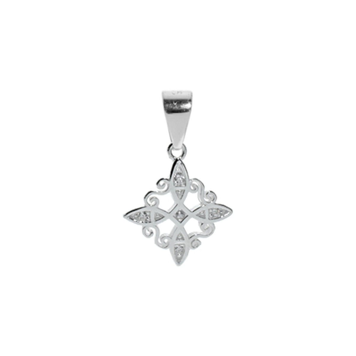 Alianna CZ Celtic-style pendant