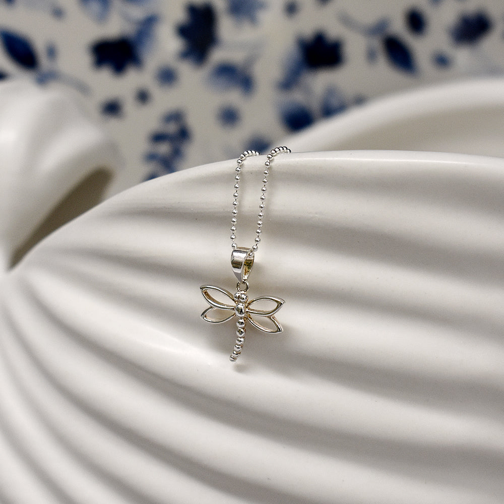 Matilda dragonfly pendant