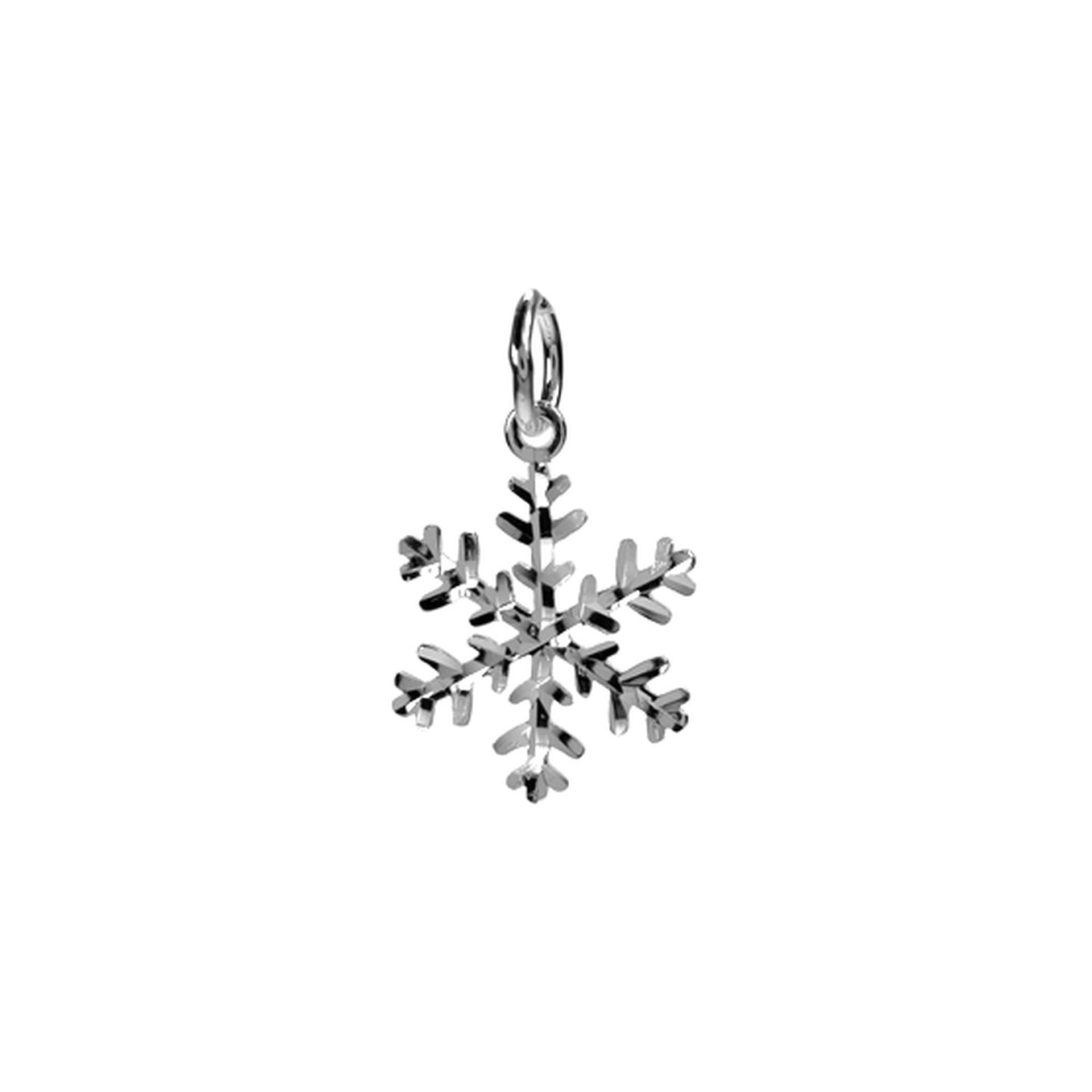 Cora snowflake pendant