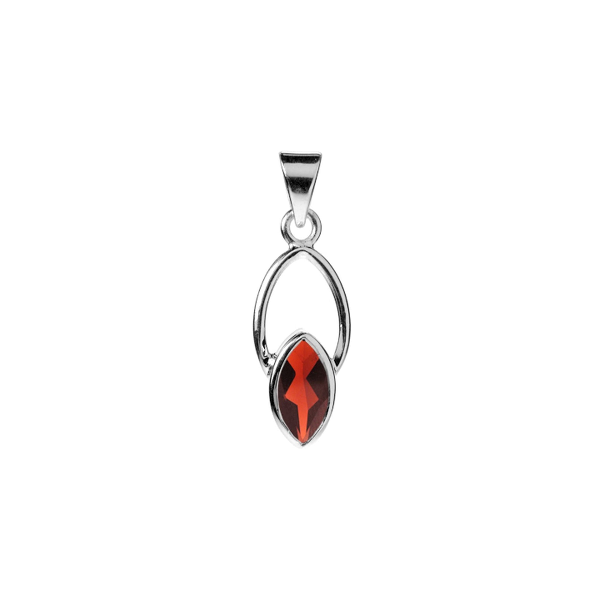 Amy marquis garnet pendant