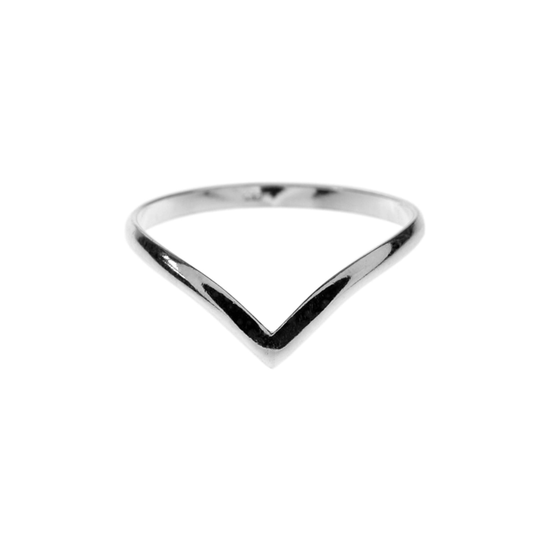 Bria small wishbone ring