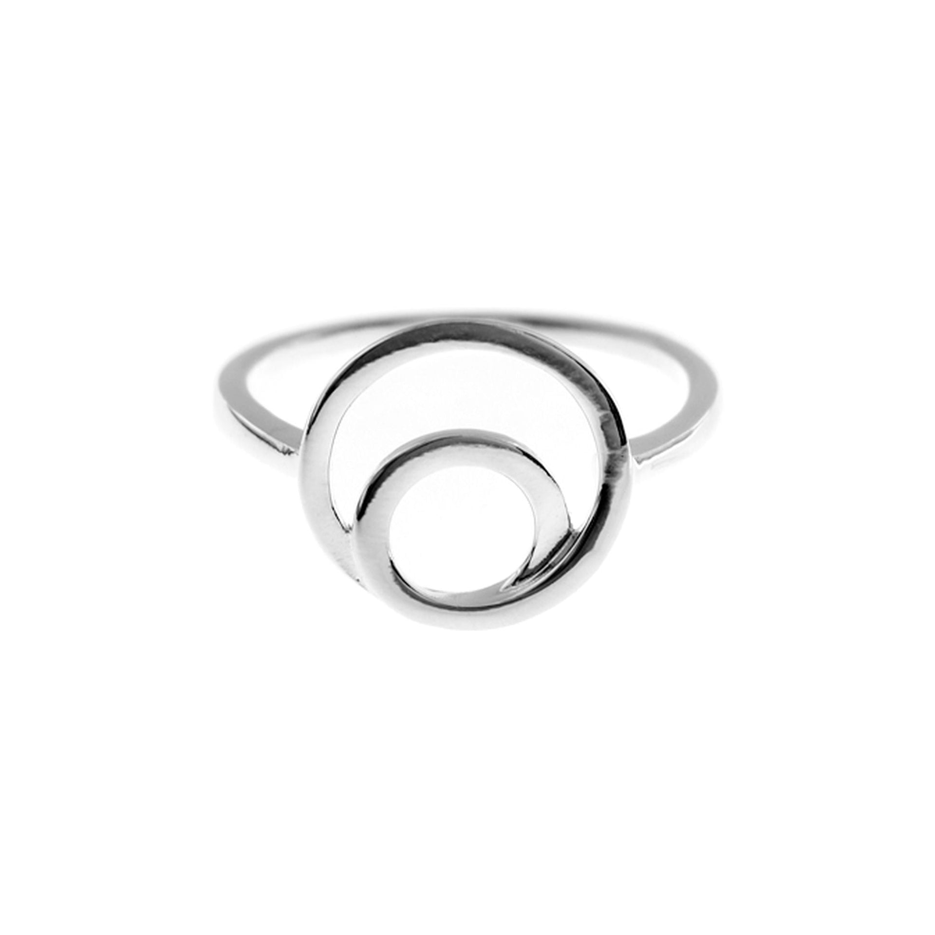 Joanna double looped ring