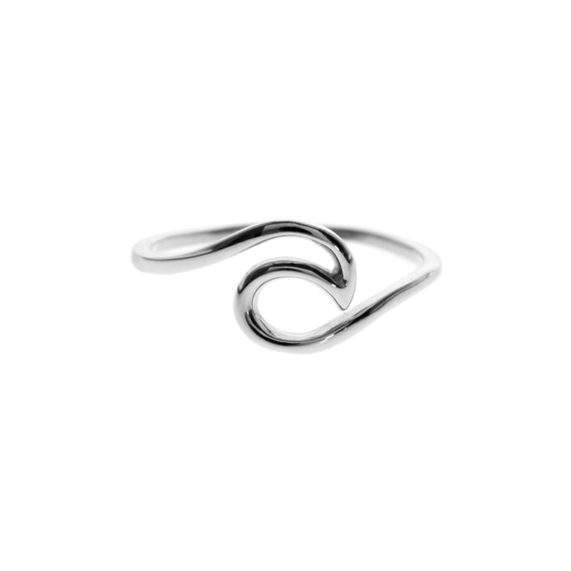 Mila wave silhouette ring