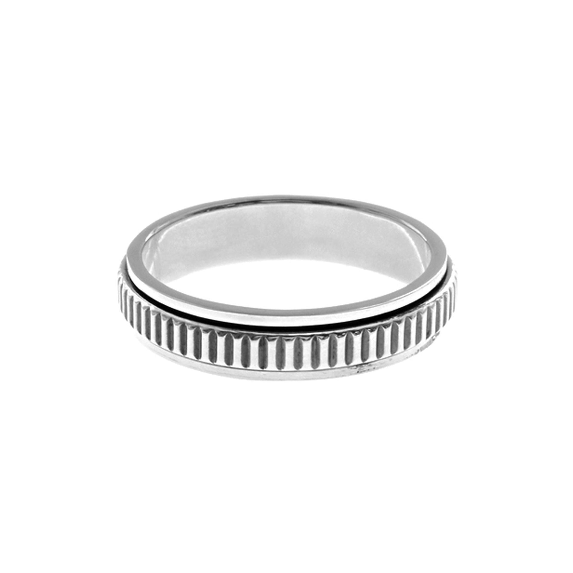 Harley ridged spinning band