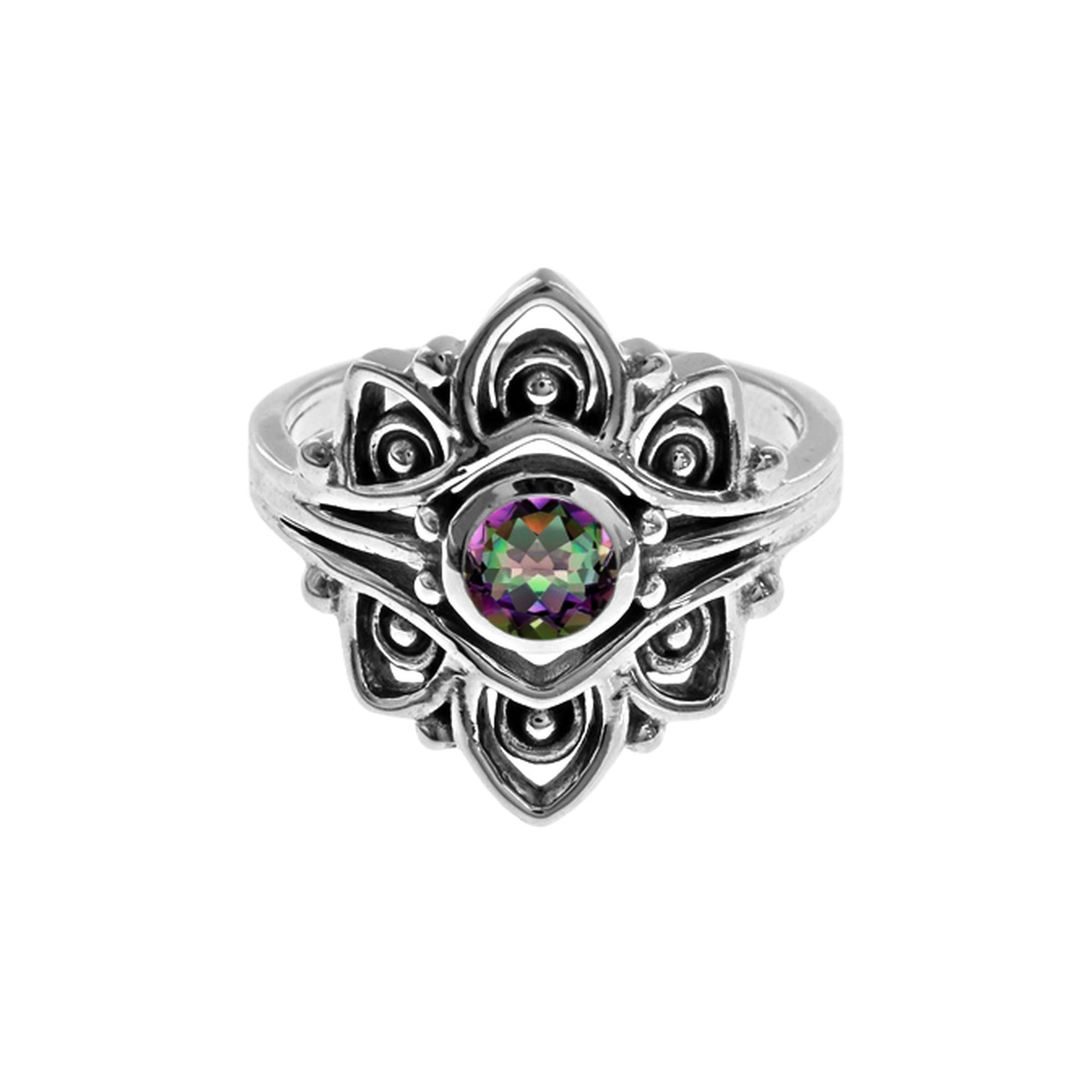Catalina vintage mystic topaz ring