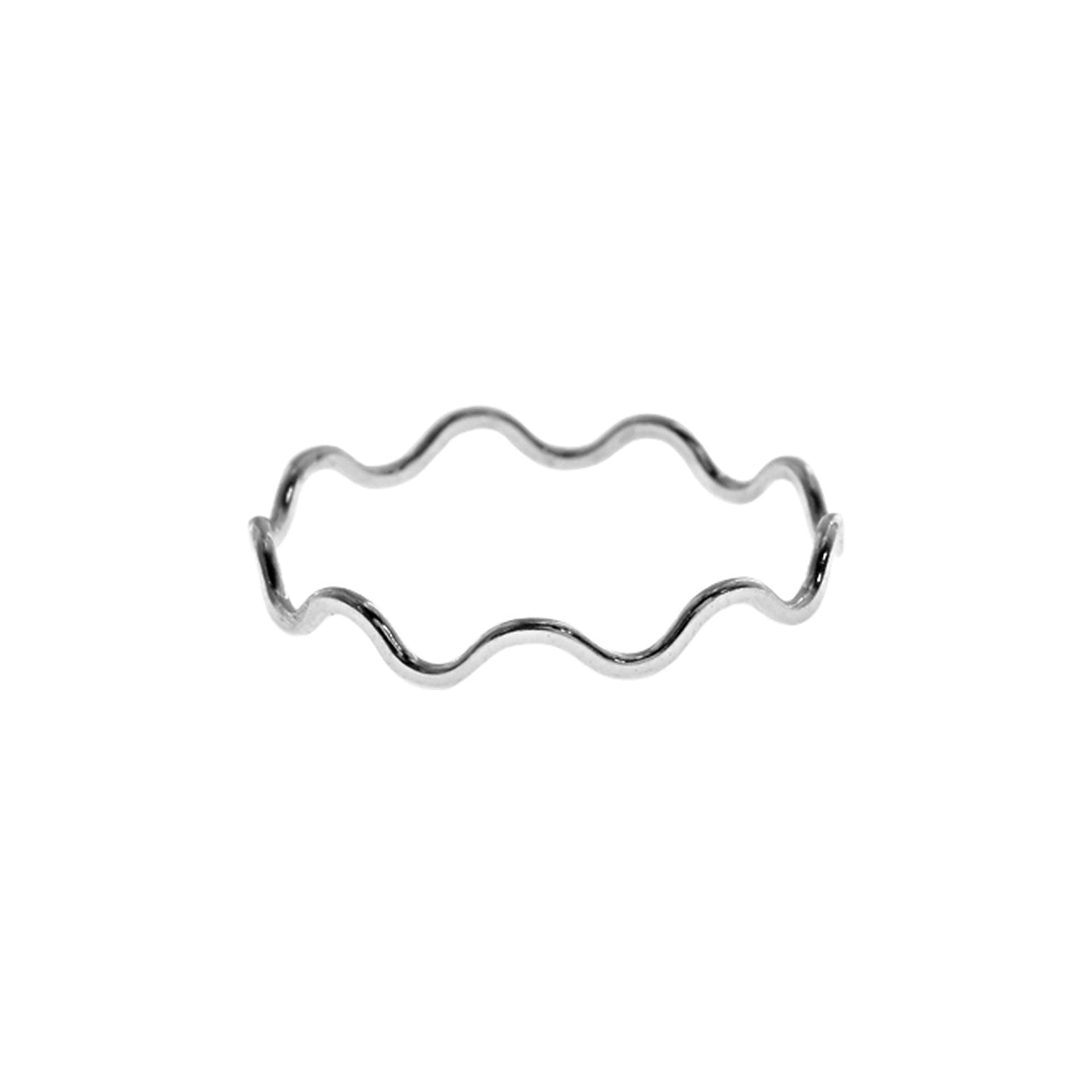 Bria fine wave design ring