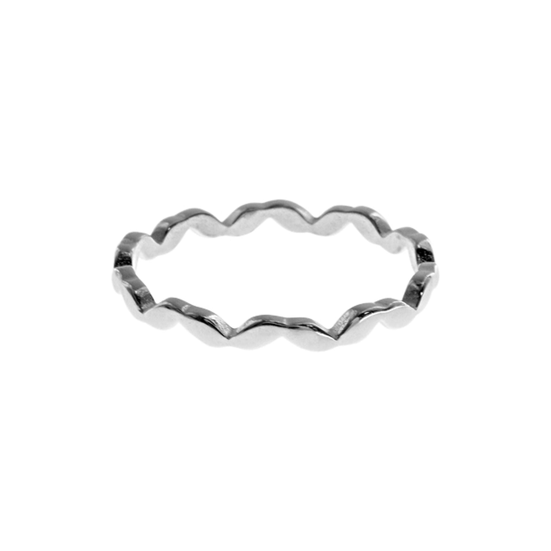 Bria marquis zig-zag fine band