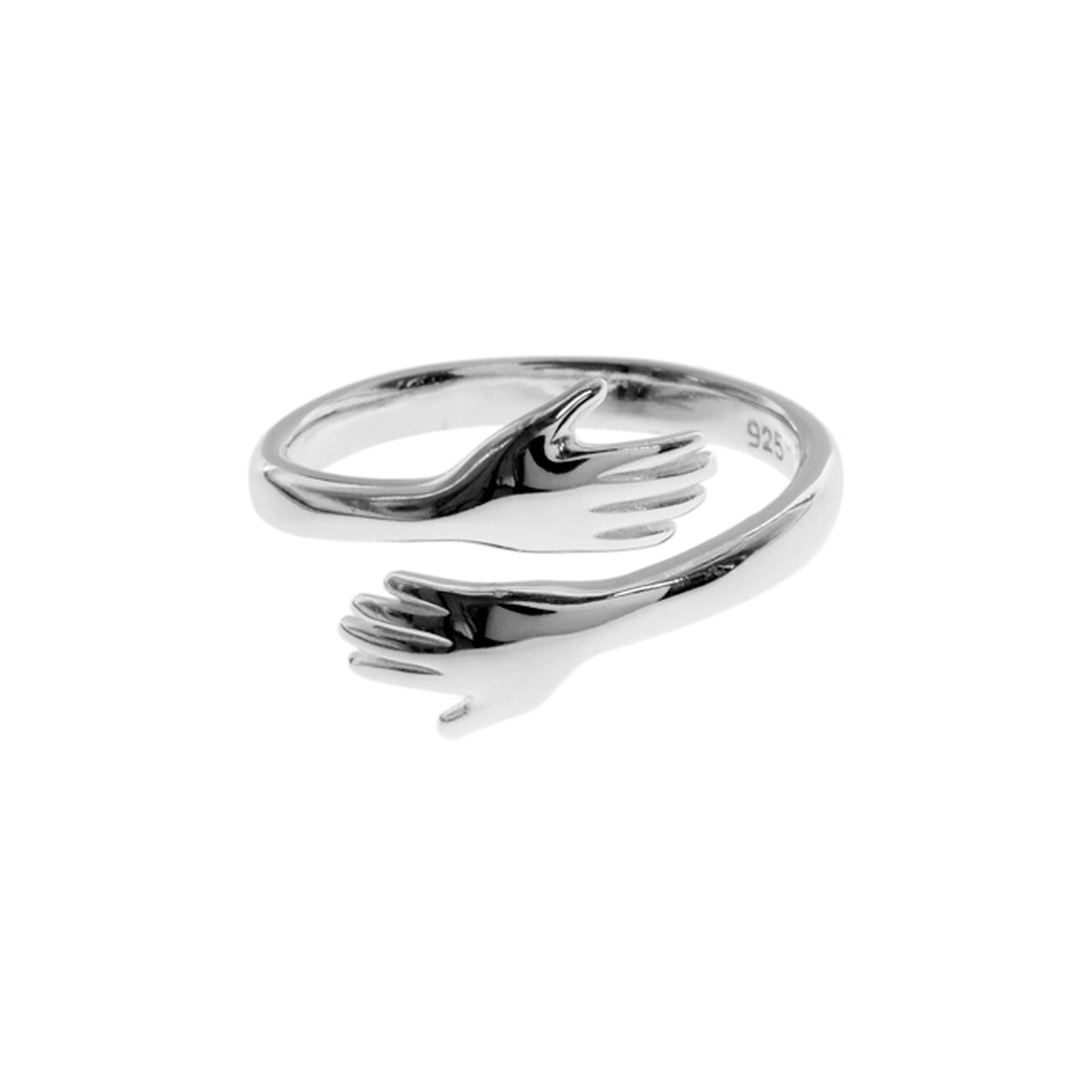 Erica hugging hands ring