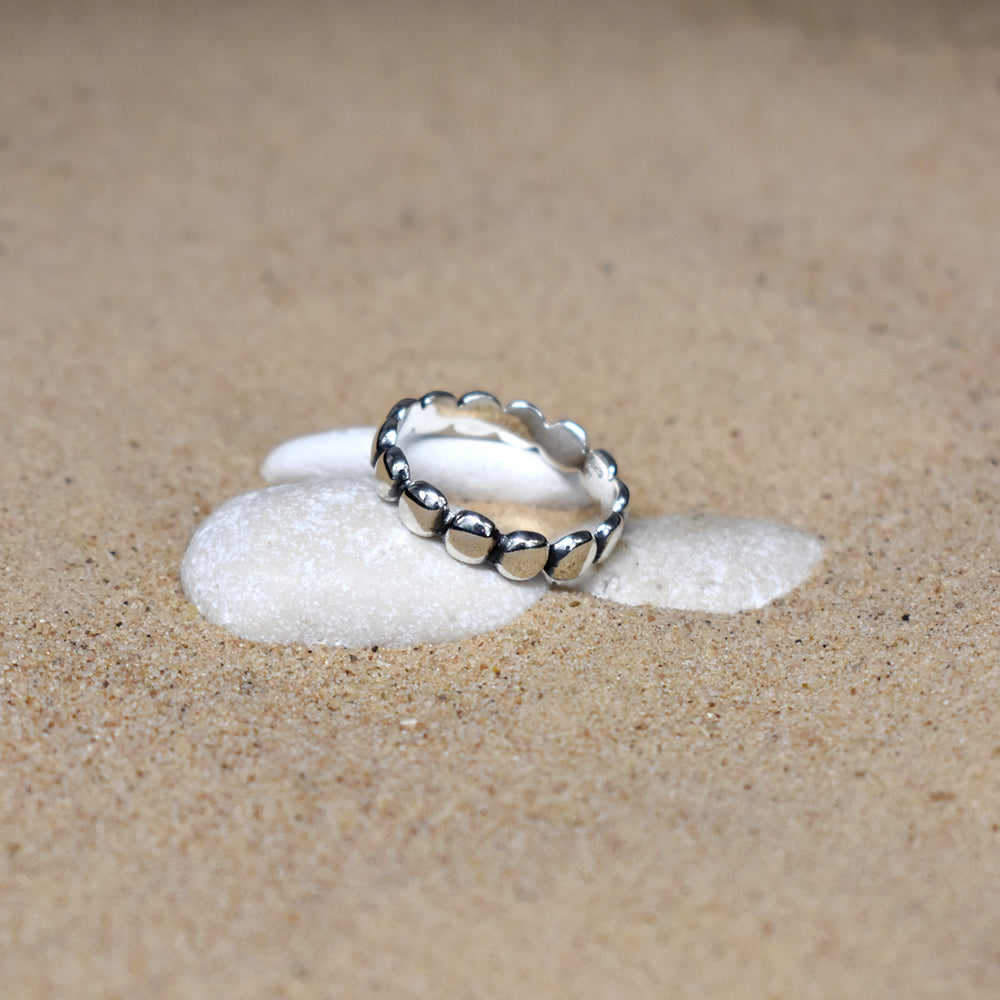 Bria chunky fused disc ring