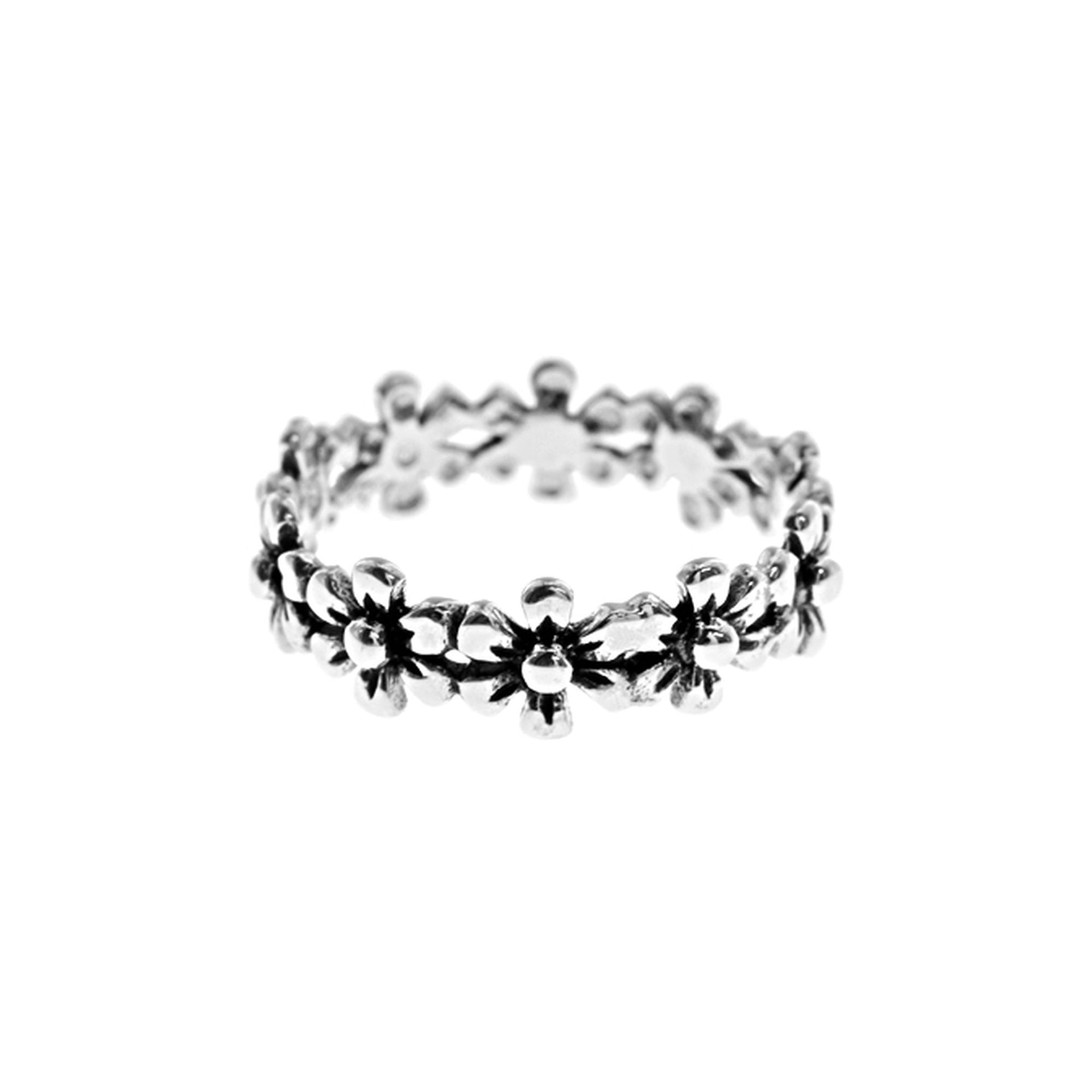 Liana linked flower ring