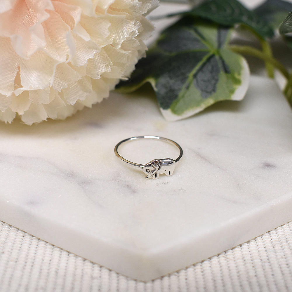 Smile single elephant ring