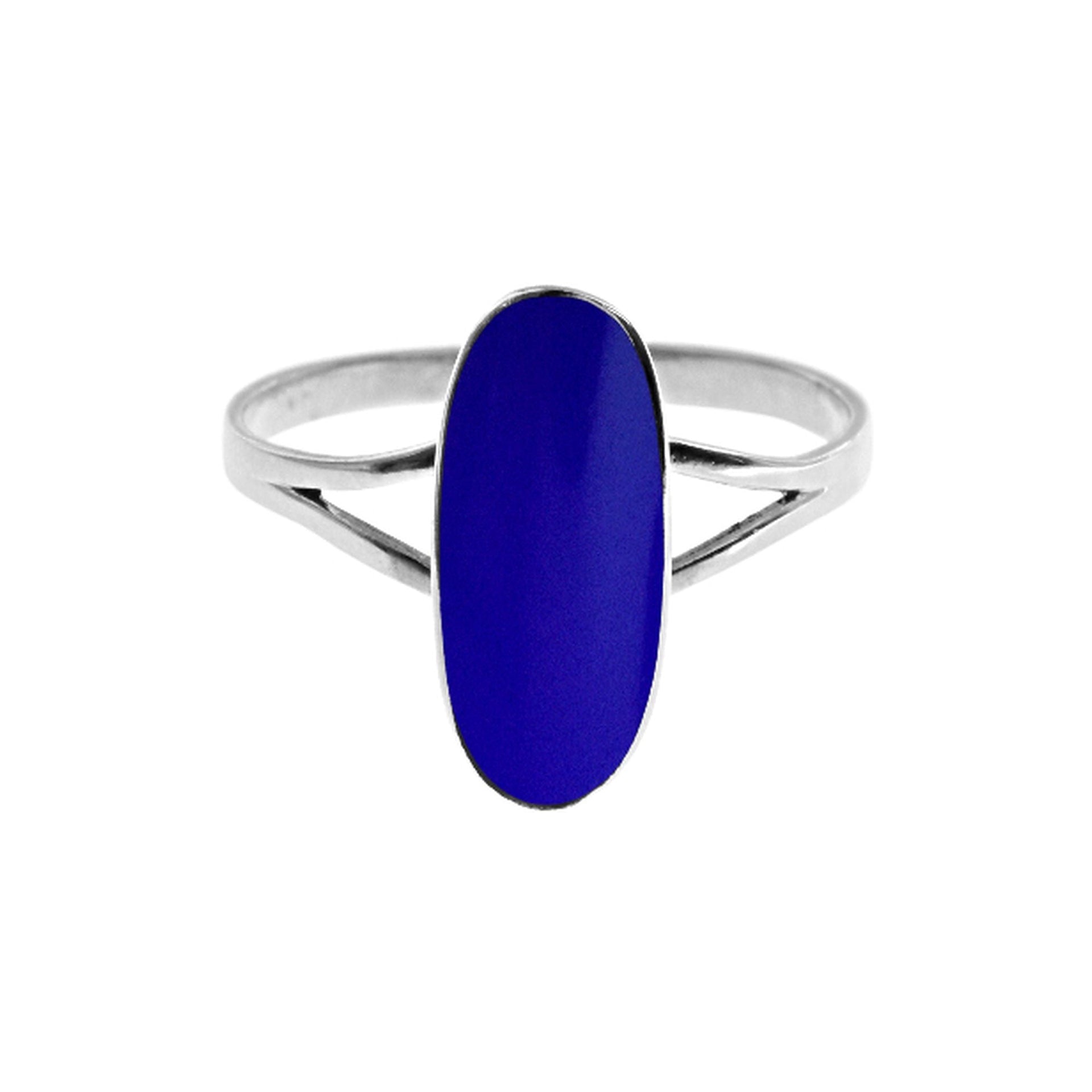 Smile torpedo lapis ring