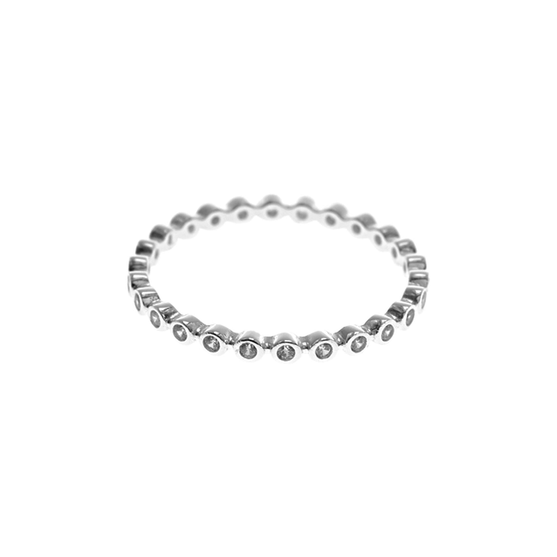 Kenzie small CZ eternity ring