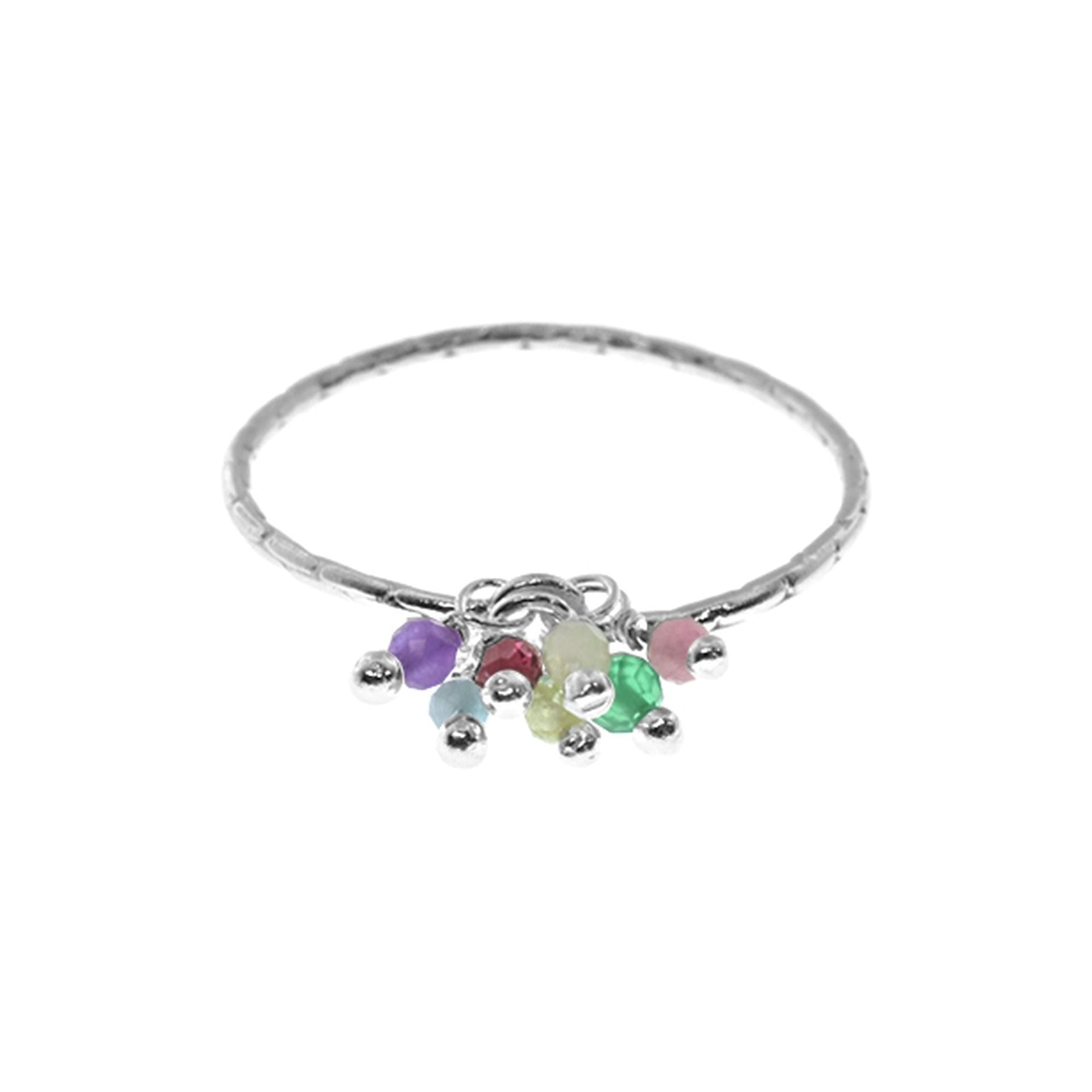 Avianna mixed gem charms ring
