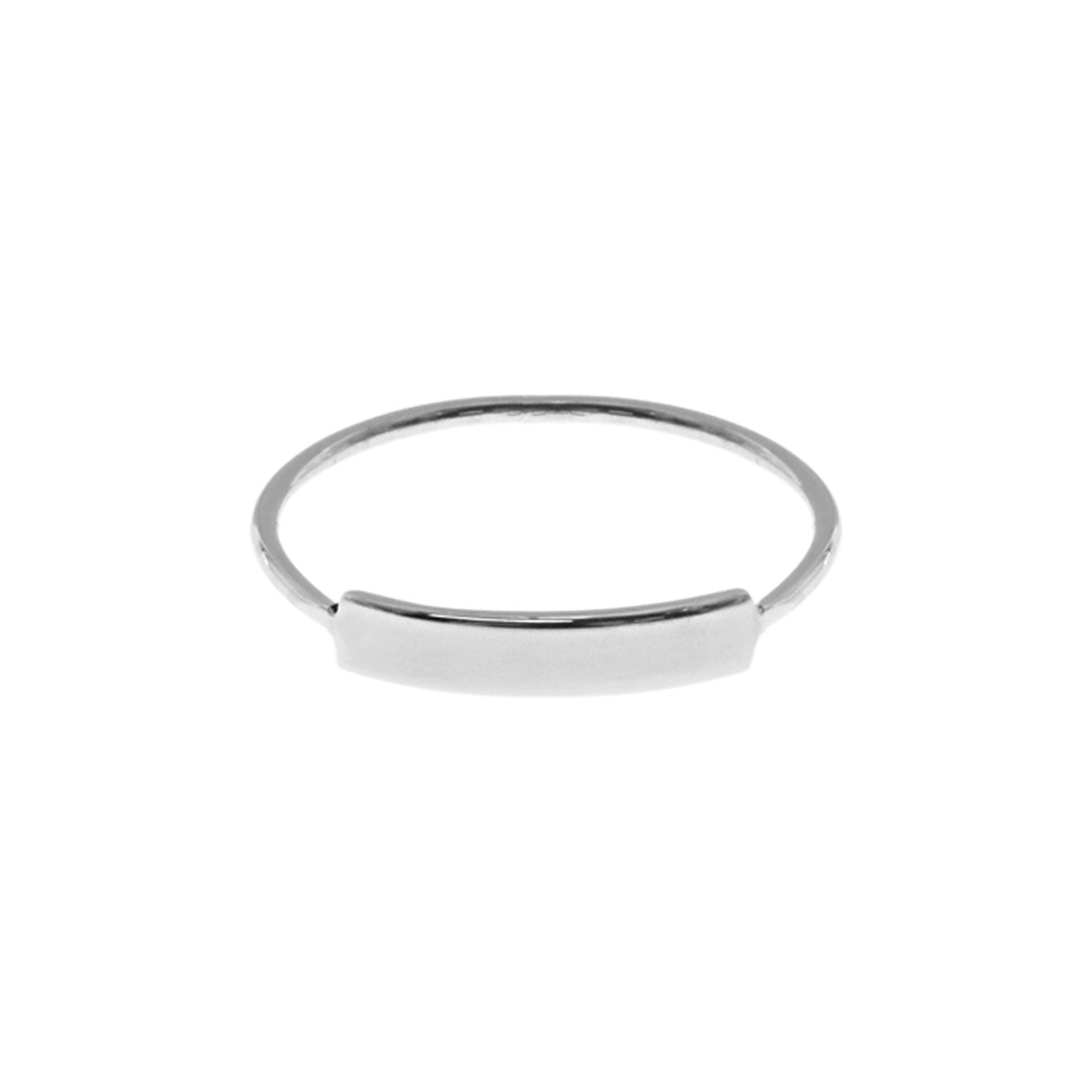 Bria fine stepped ring