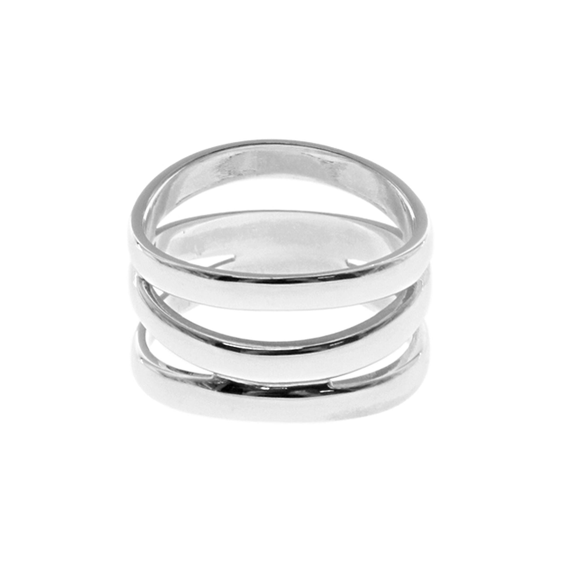 Bria triple wide banded ring