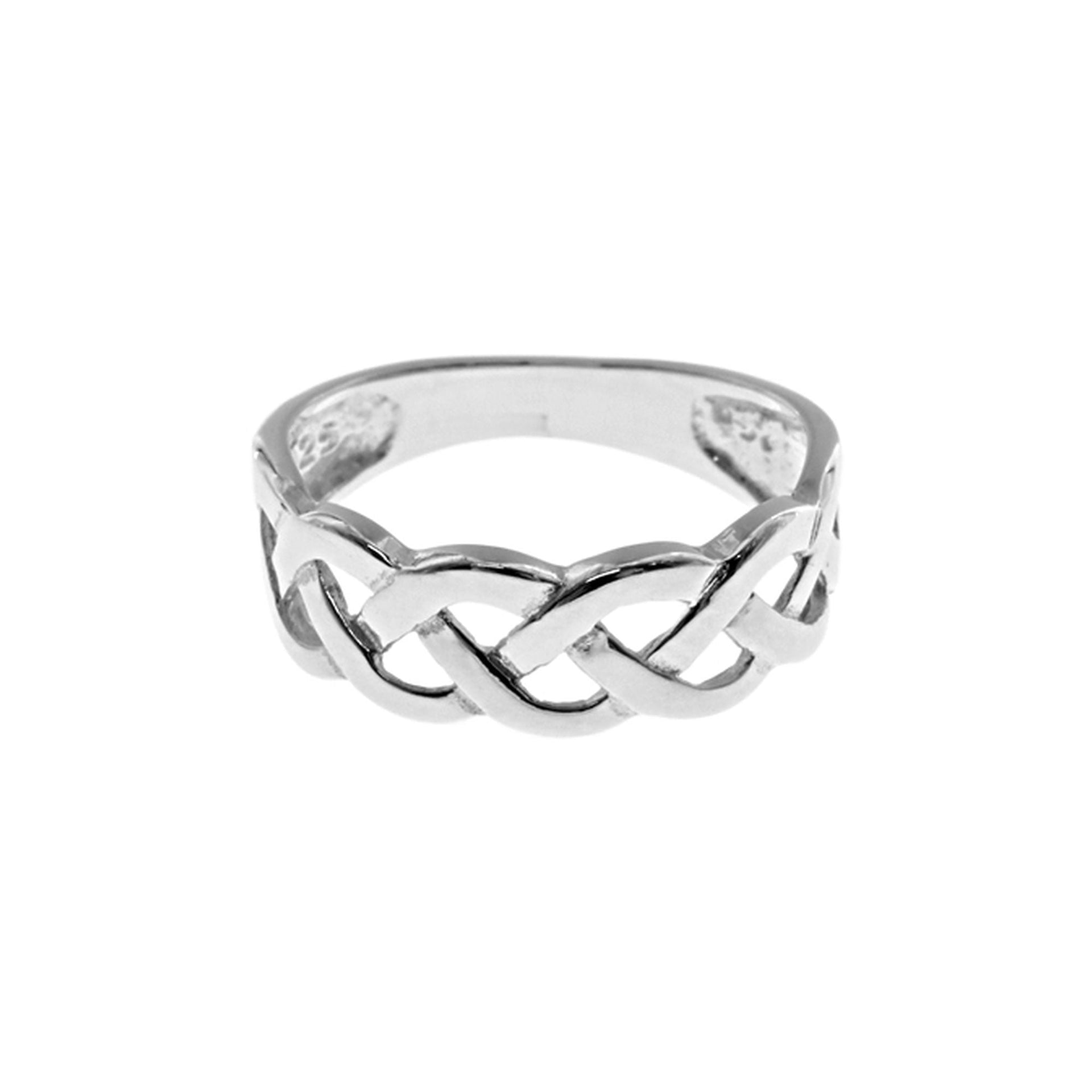 Joanna open plait ring