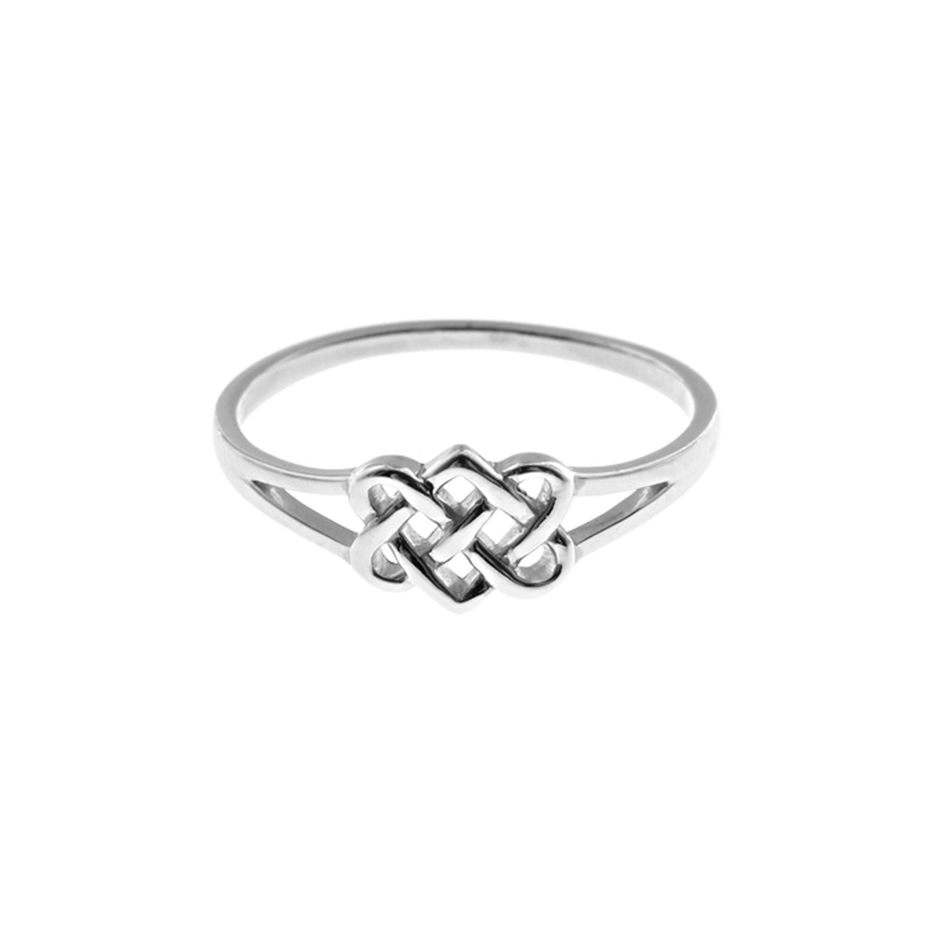 Paige Celtic hearts ring