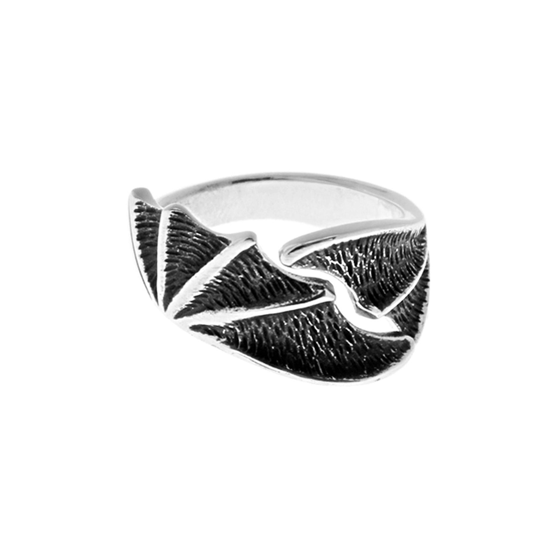 Harley bat wing ring