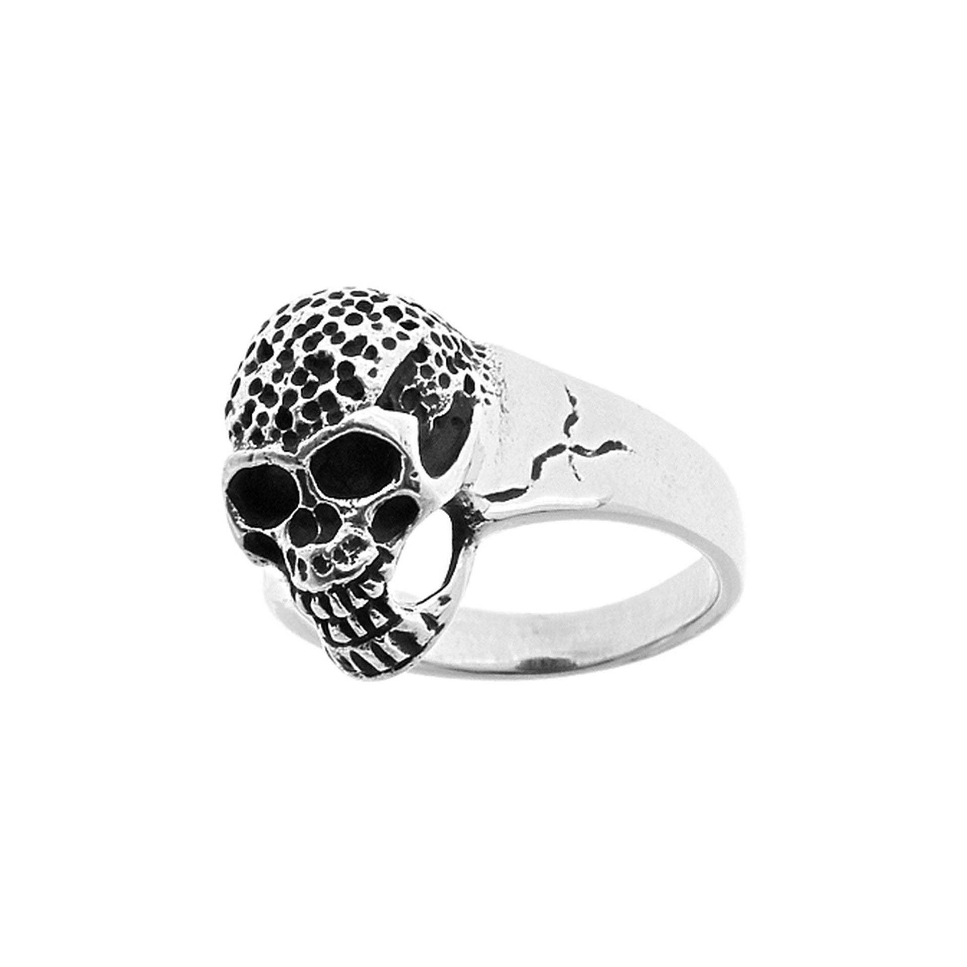 Harley primate skull ring