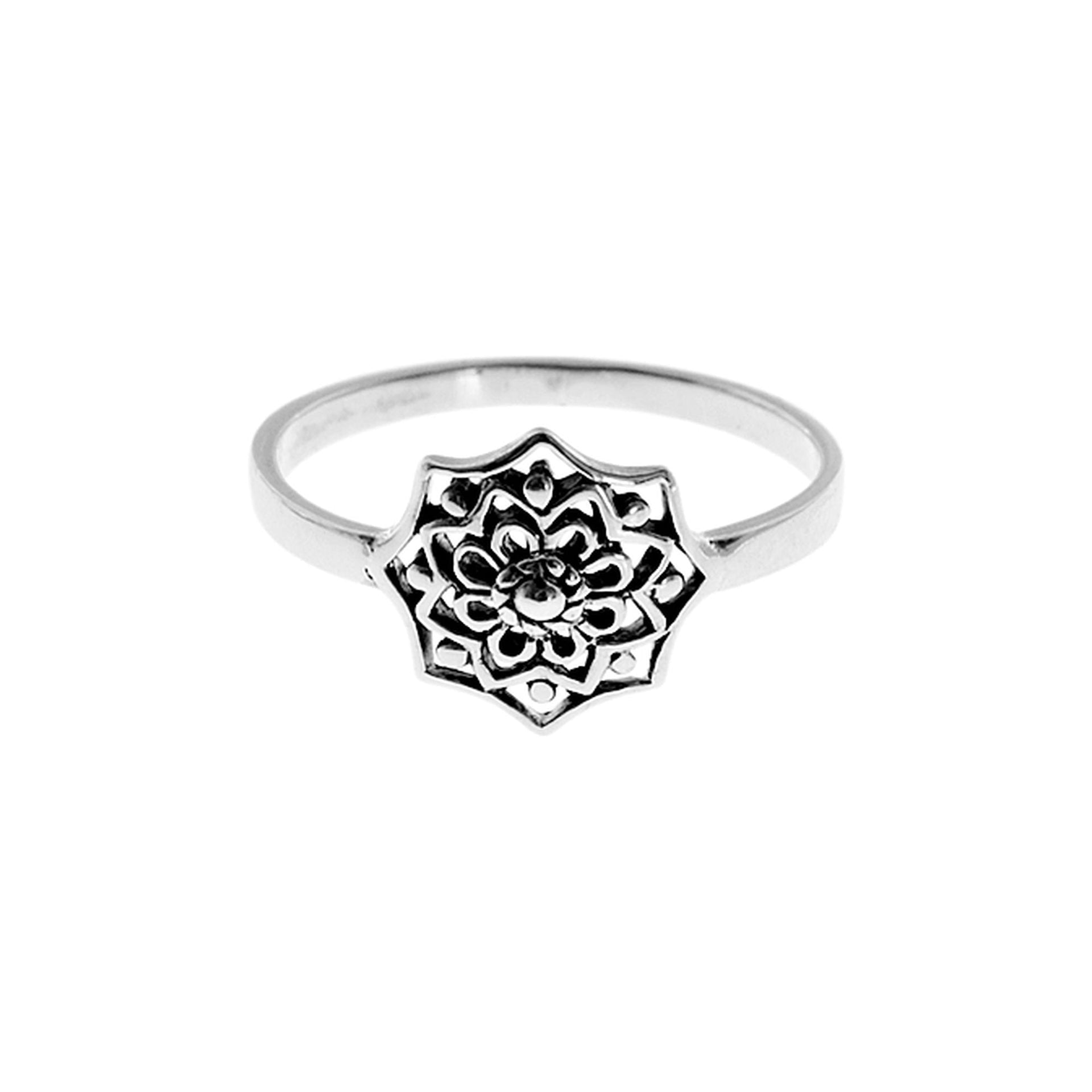 Catalina open mandala ring