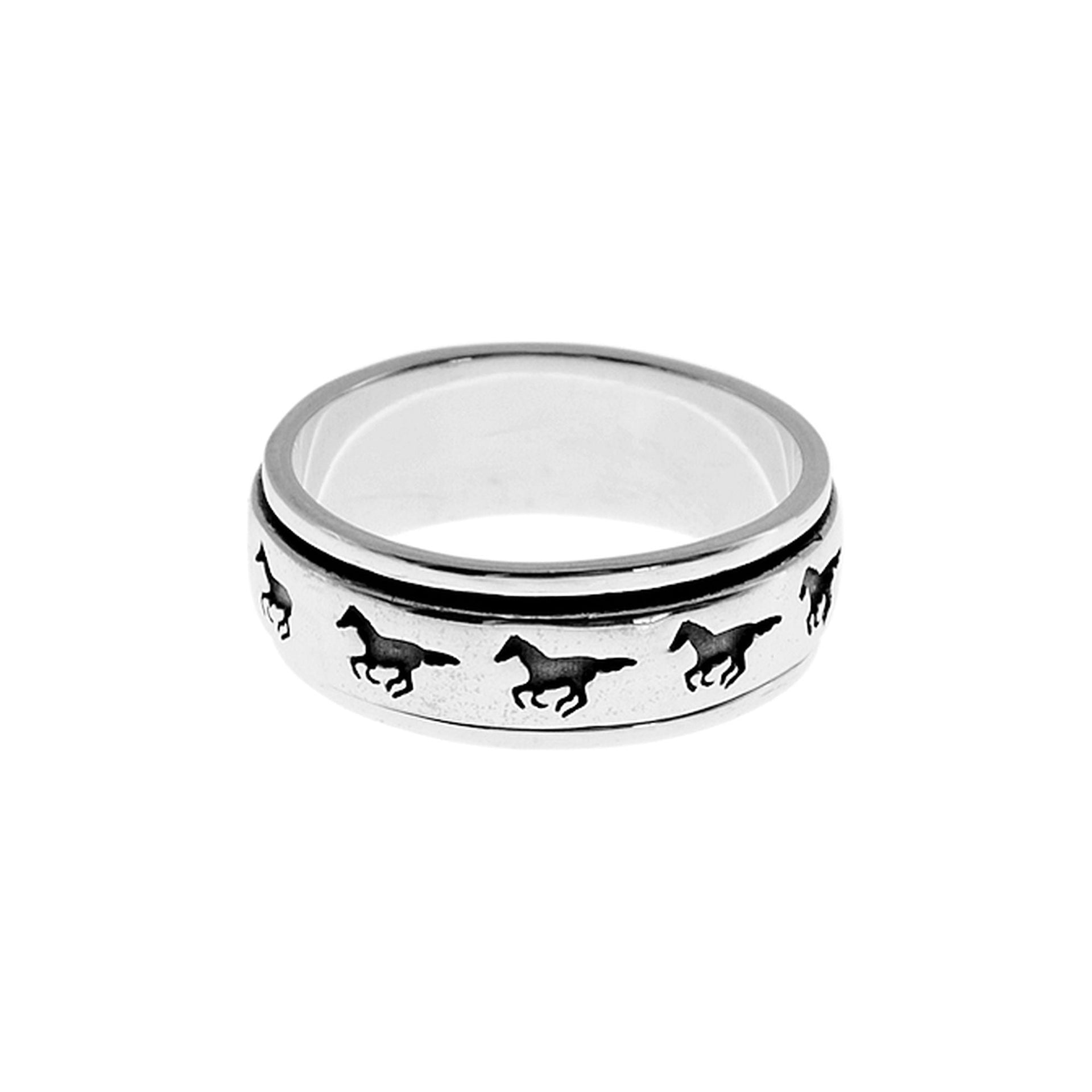 Cavelli 'gallop' spinning ring