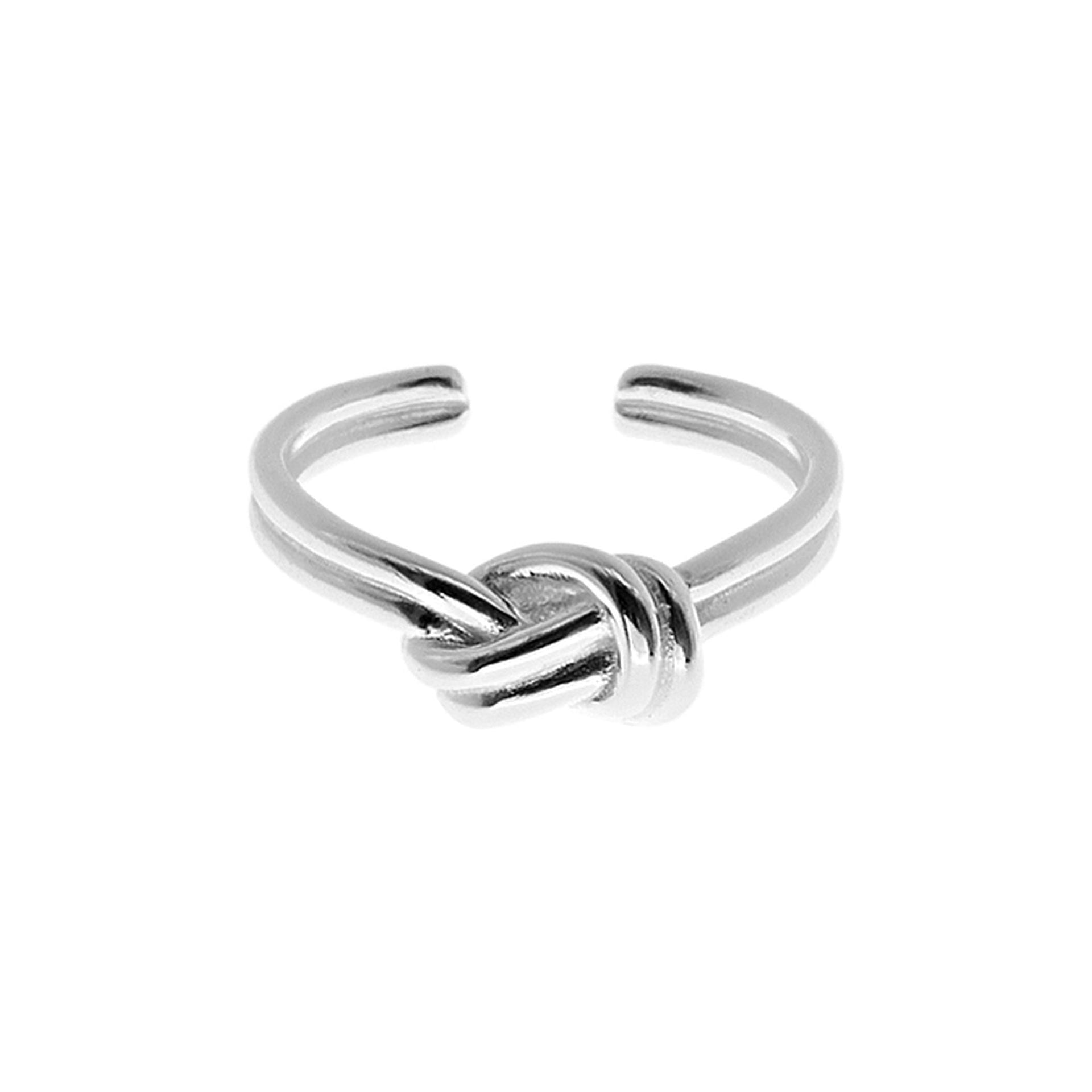 Joanna knotted adjustable ring