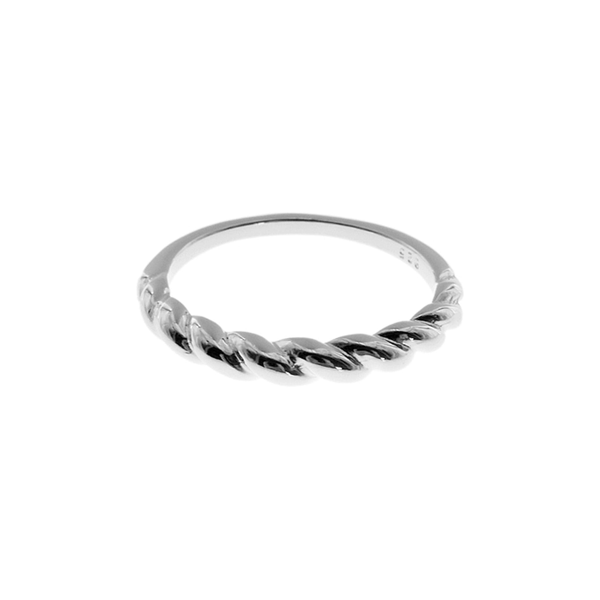 Phoebe half twist ring