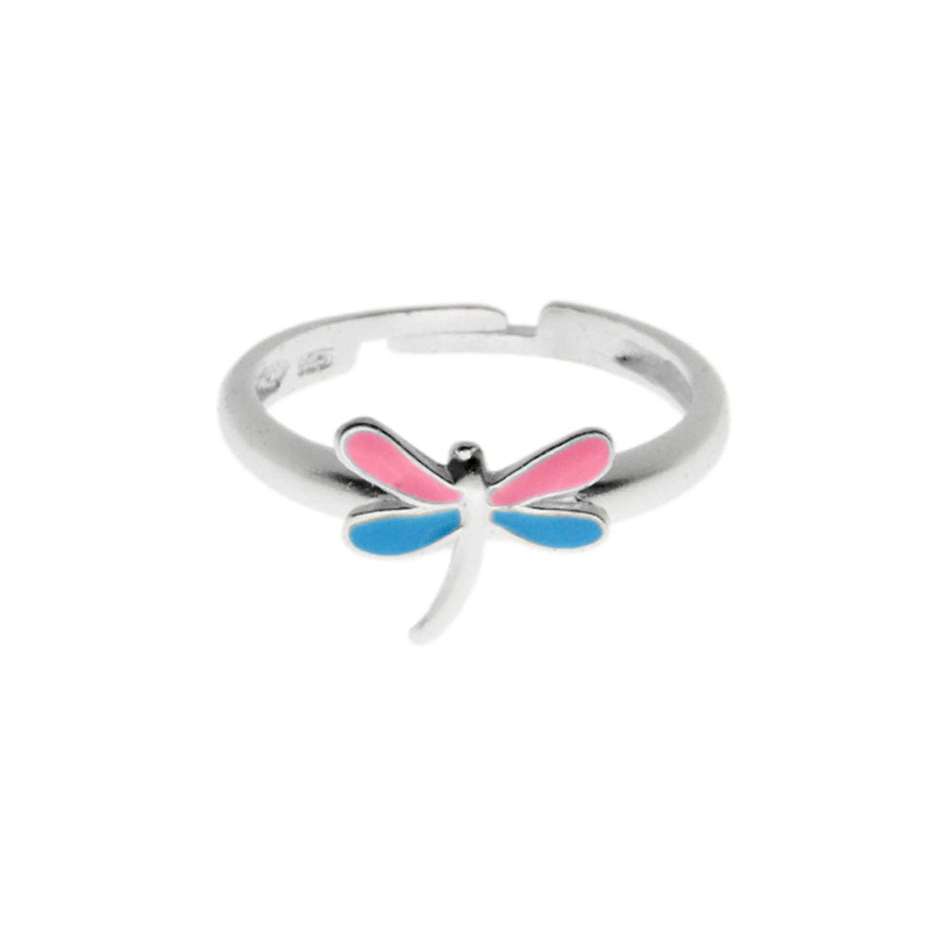 Poppy dragonfly ring