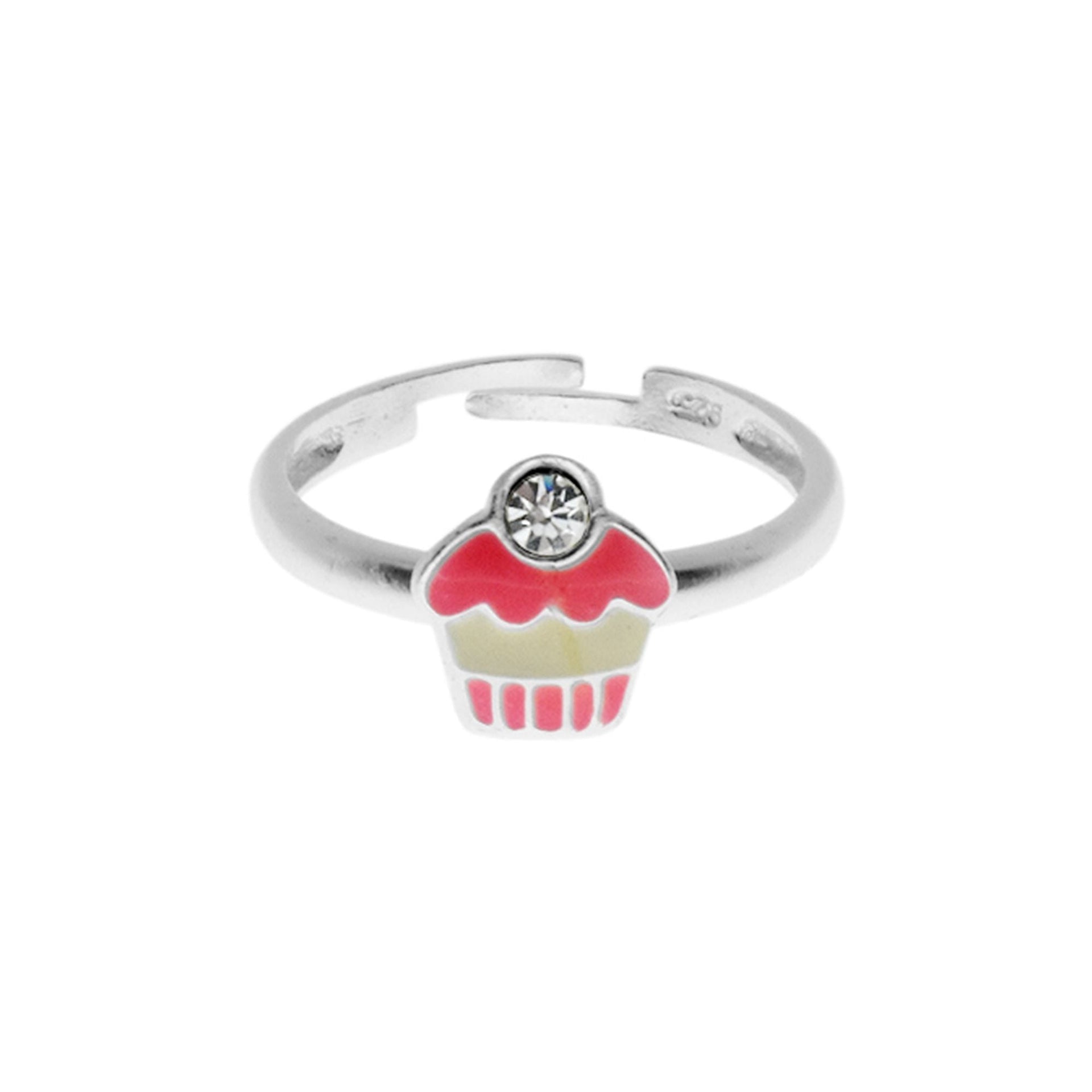 Poppy cupcake ring