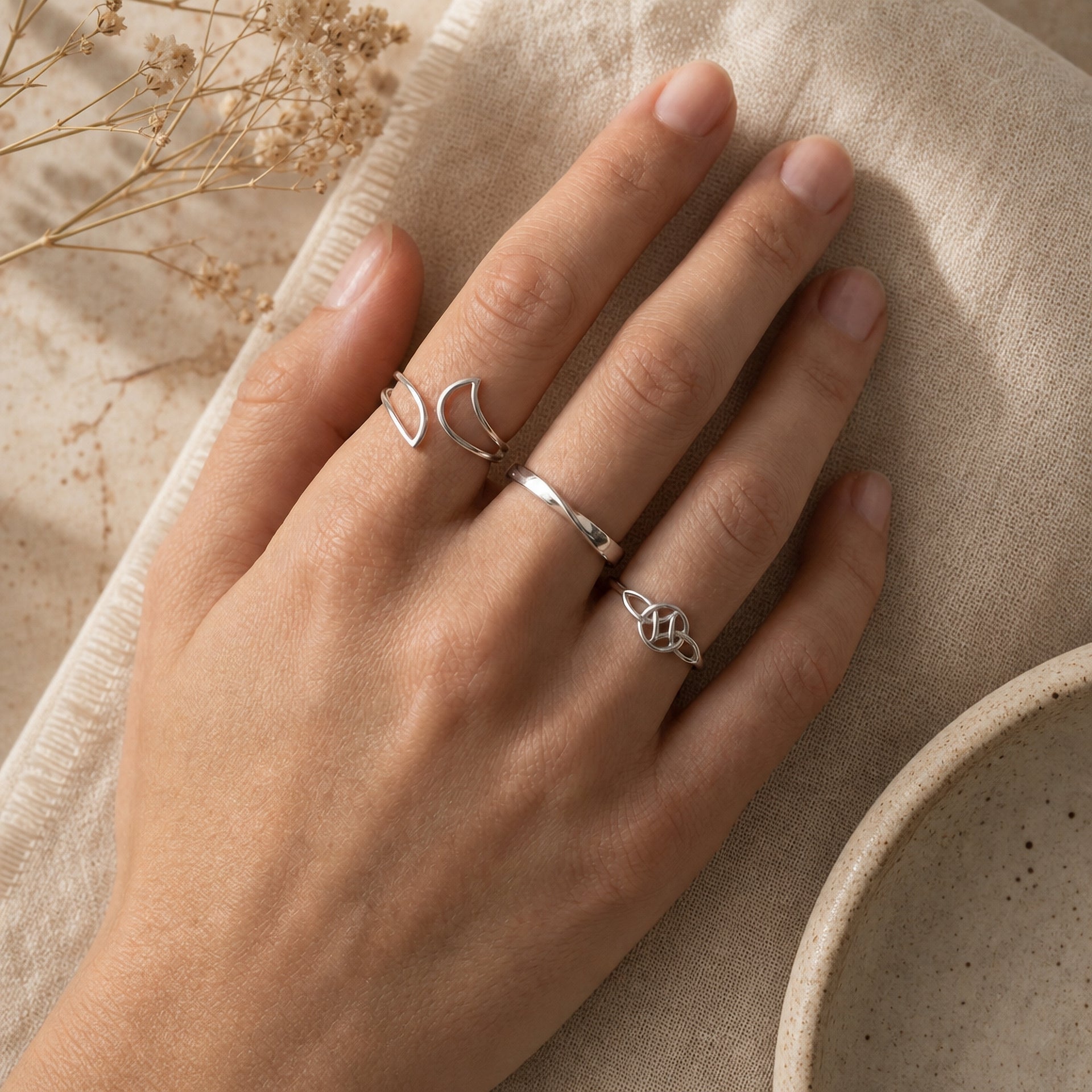 Betsy Celtic-style ring
