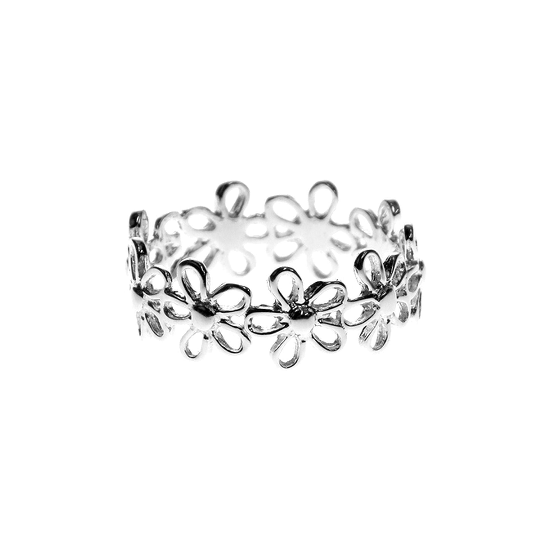 Matilda open flower ring