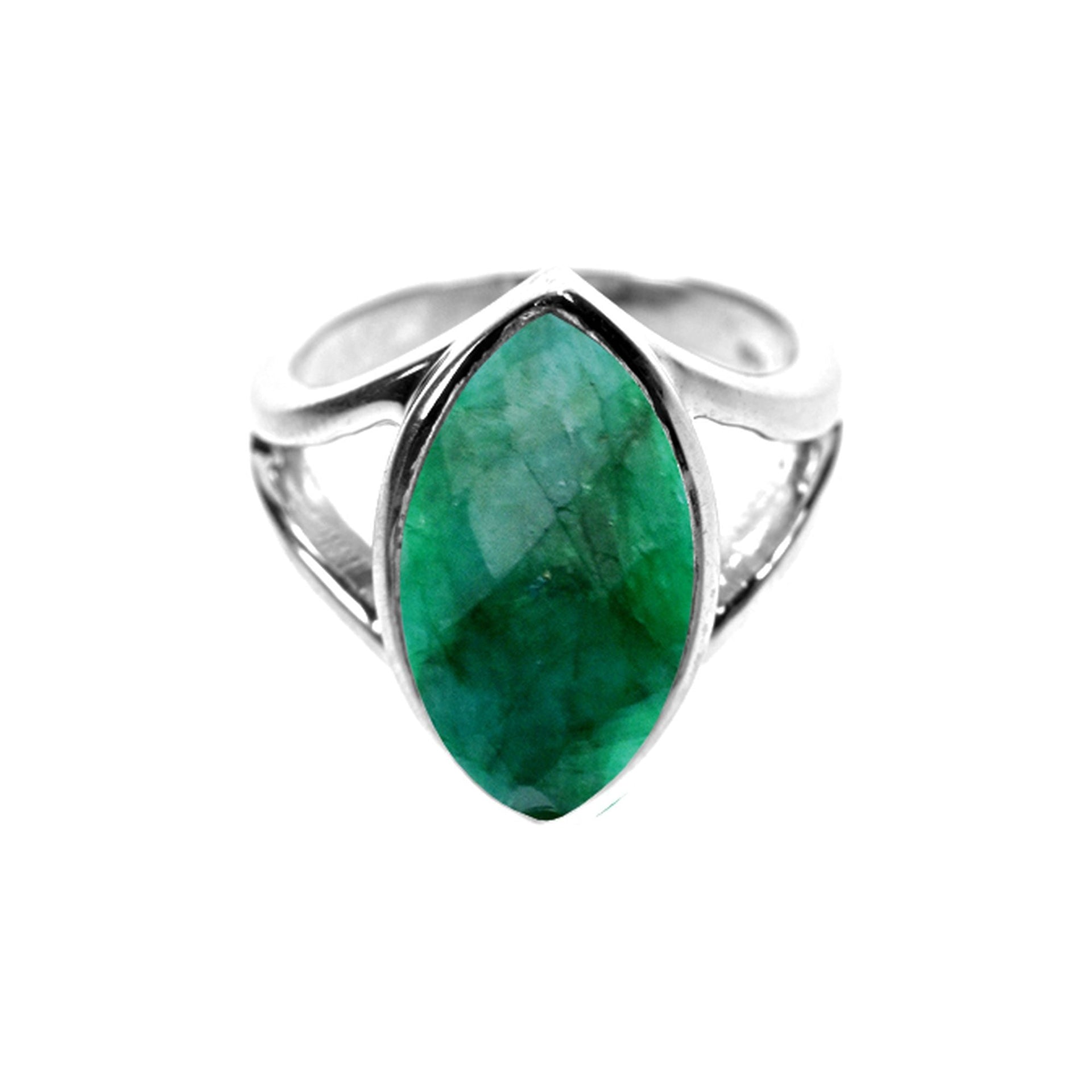 Amy marquis emerald quartz ring