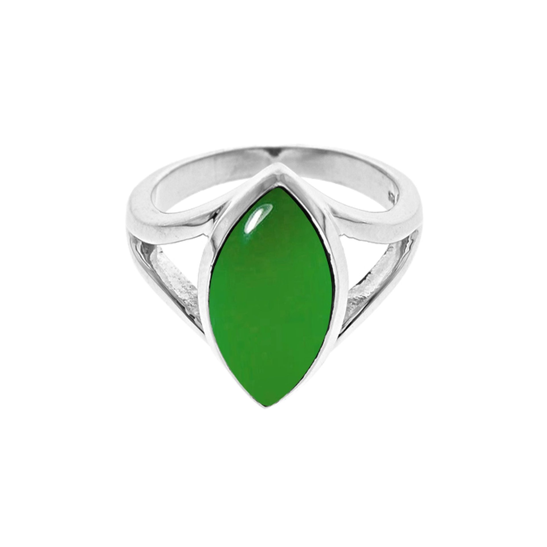Amy marquis green agate ring