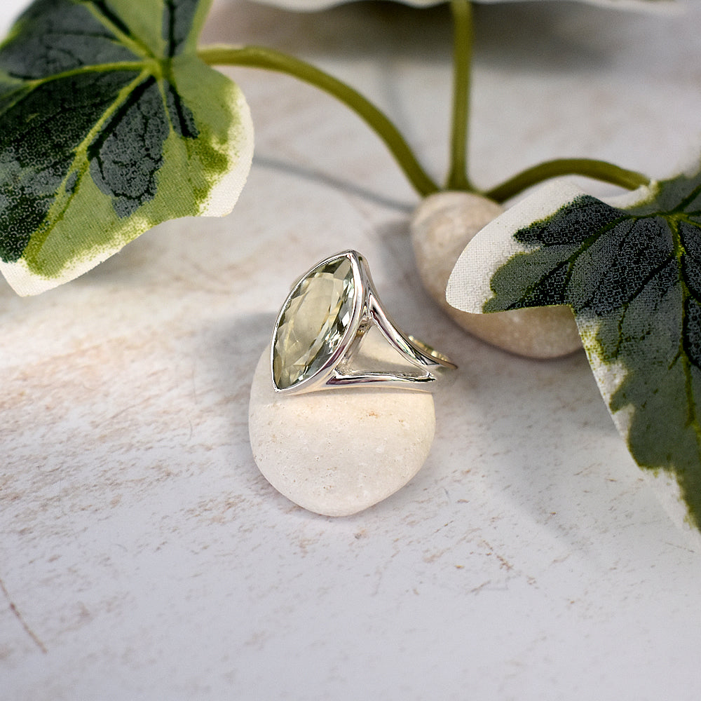 Amy marquis green amethyst ring