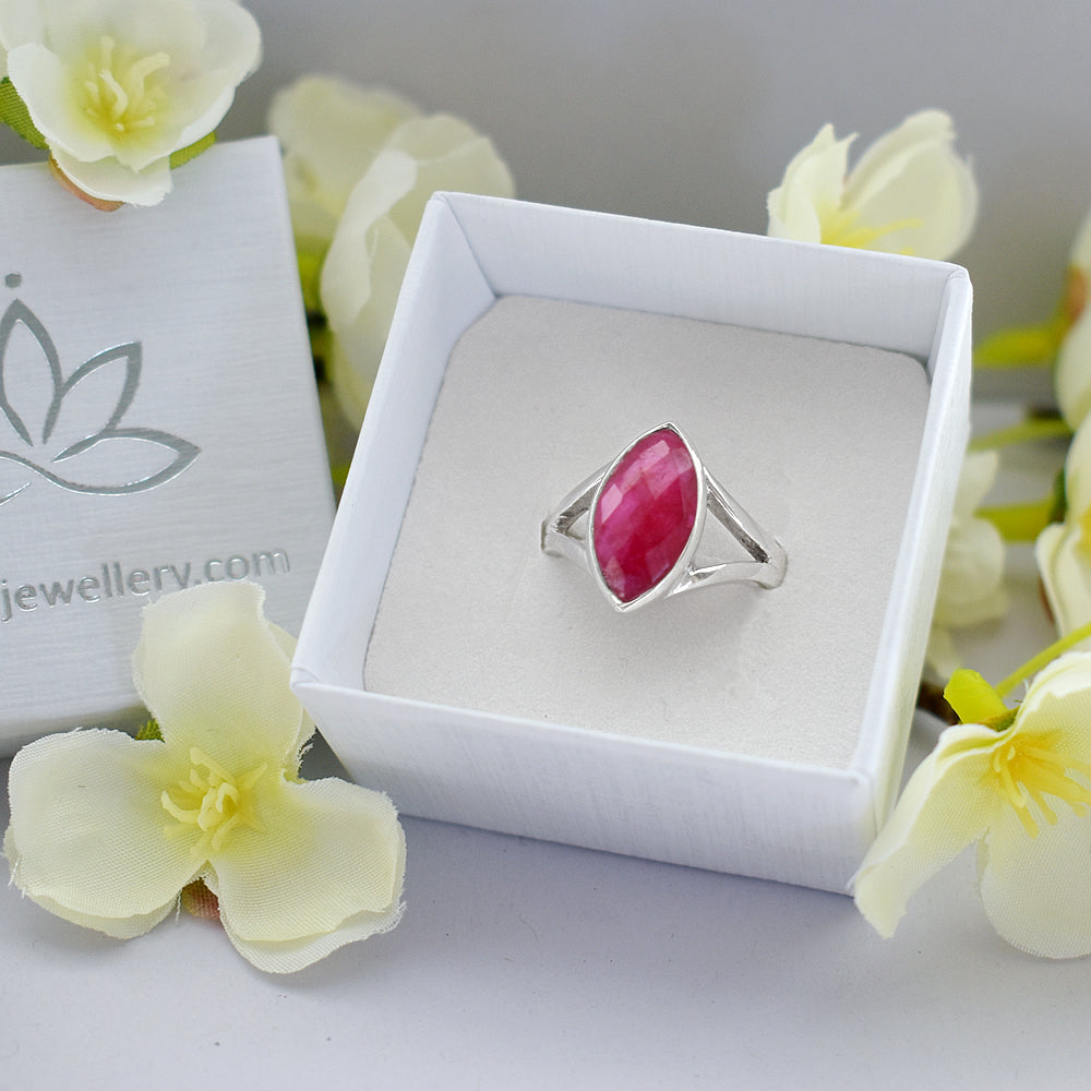 Amy marquis ruby quartz ring