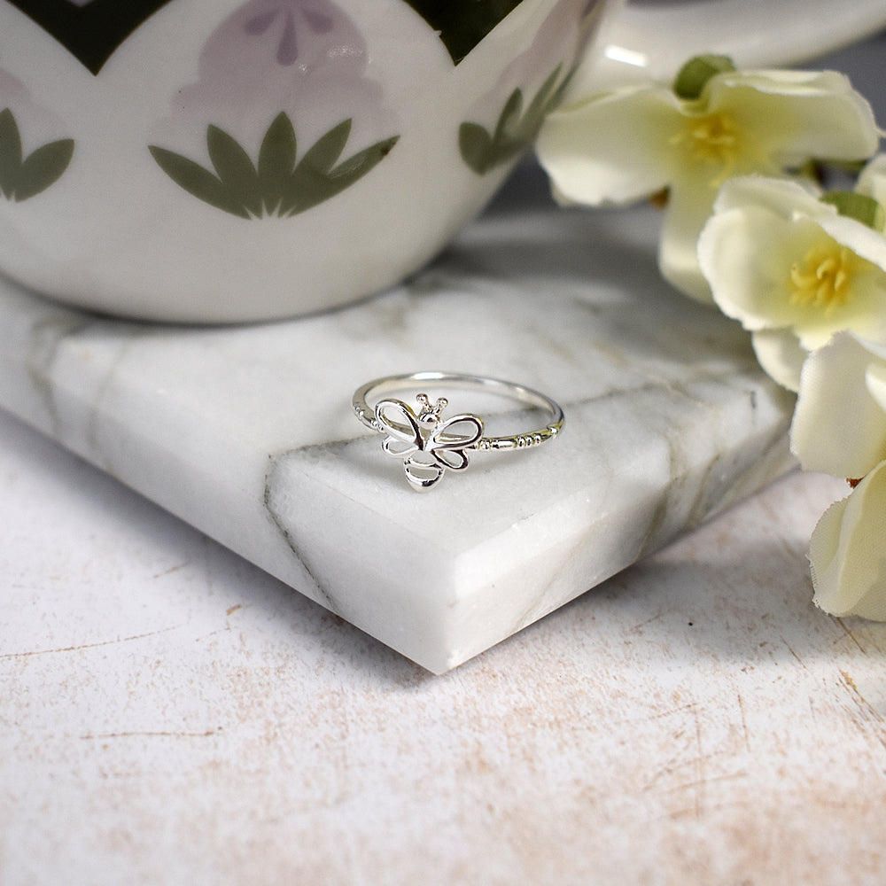 Matilda cut out bumble bee ring