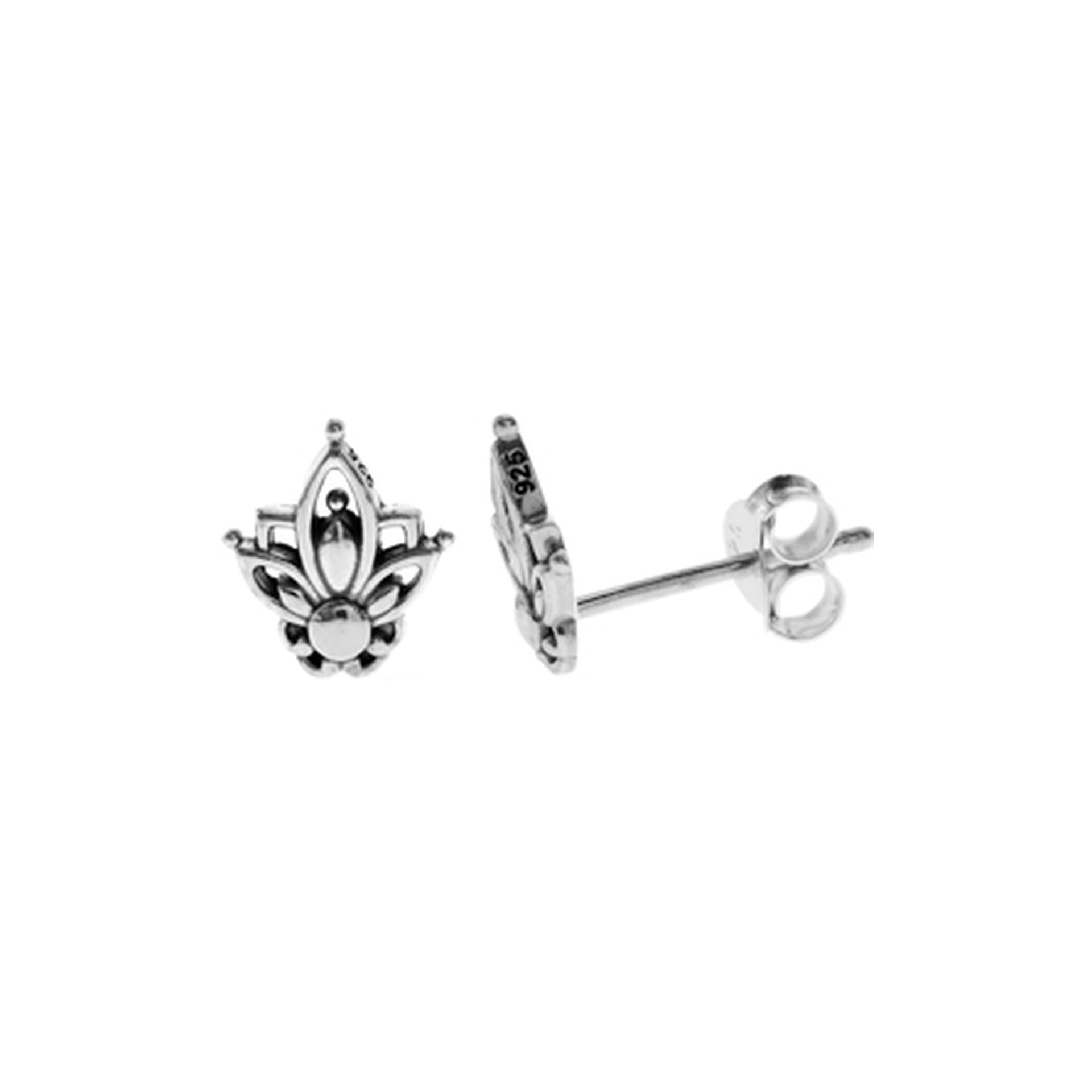 Tilly lotus flower studs