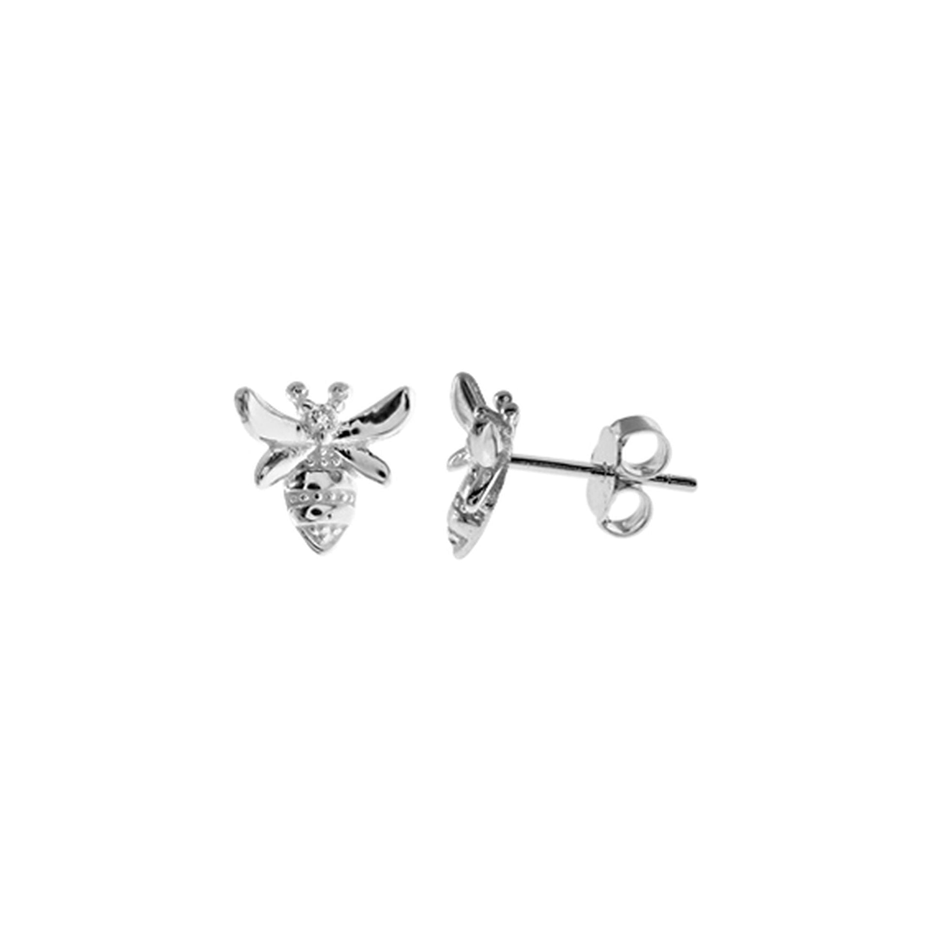 Alianna CZ bee studs