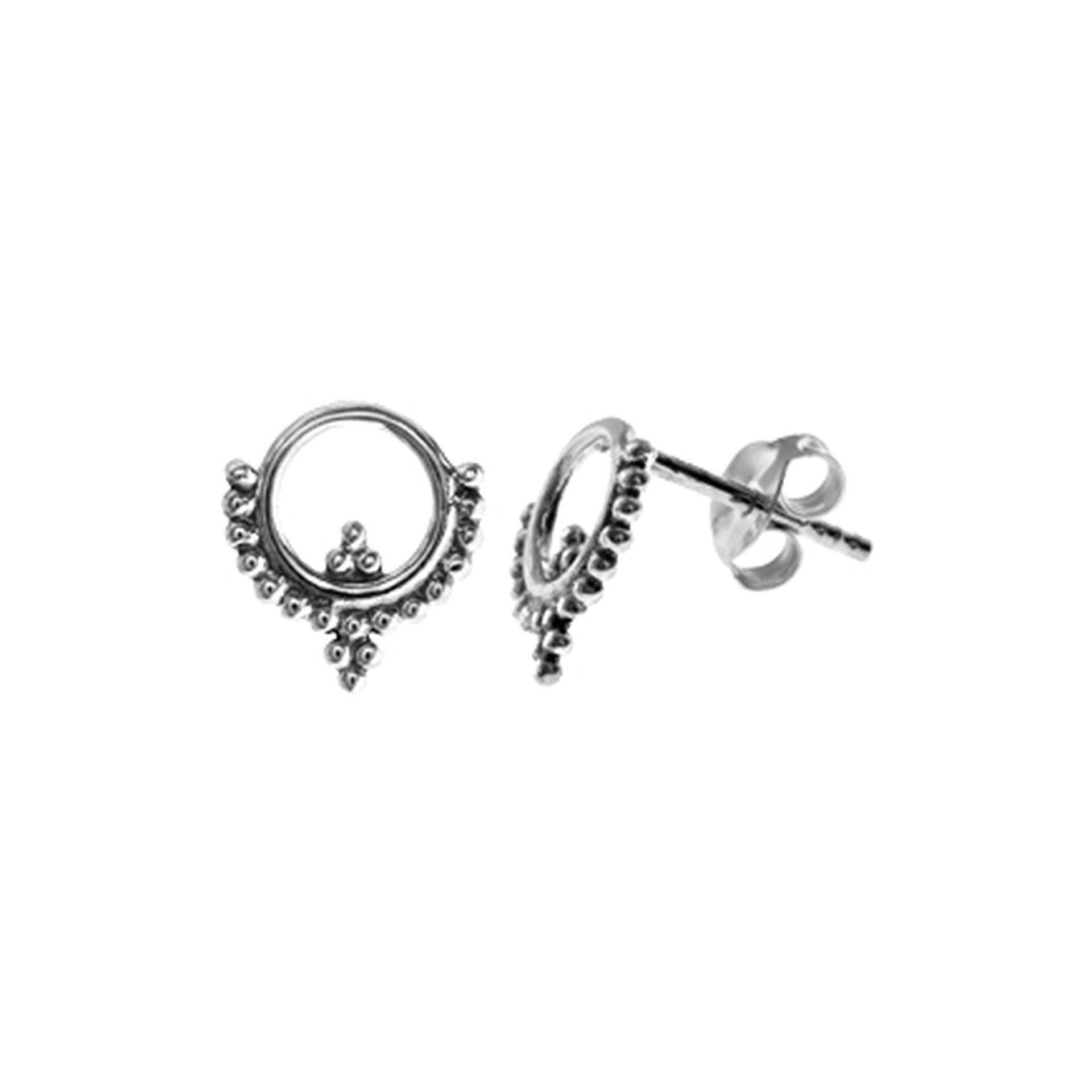 Catalina tribal open ring studs