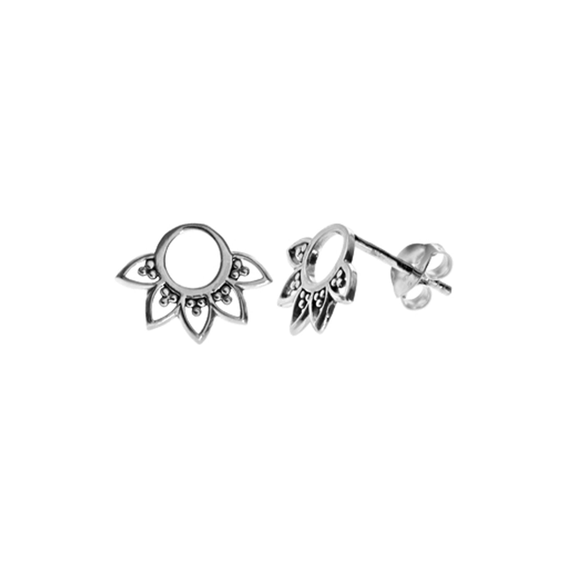 Bronwen circle boho studs
