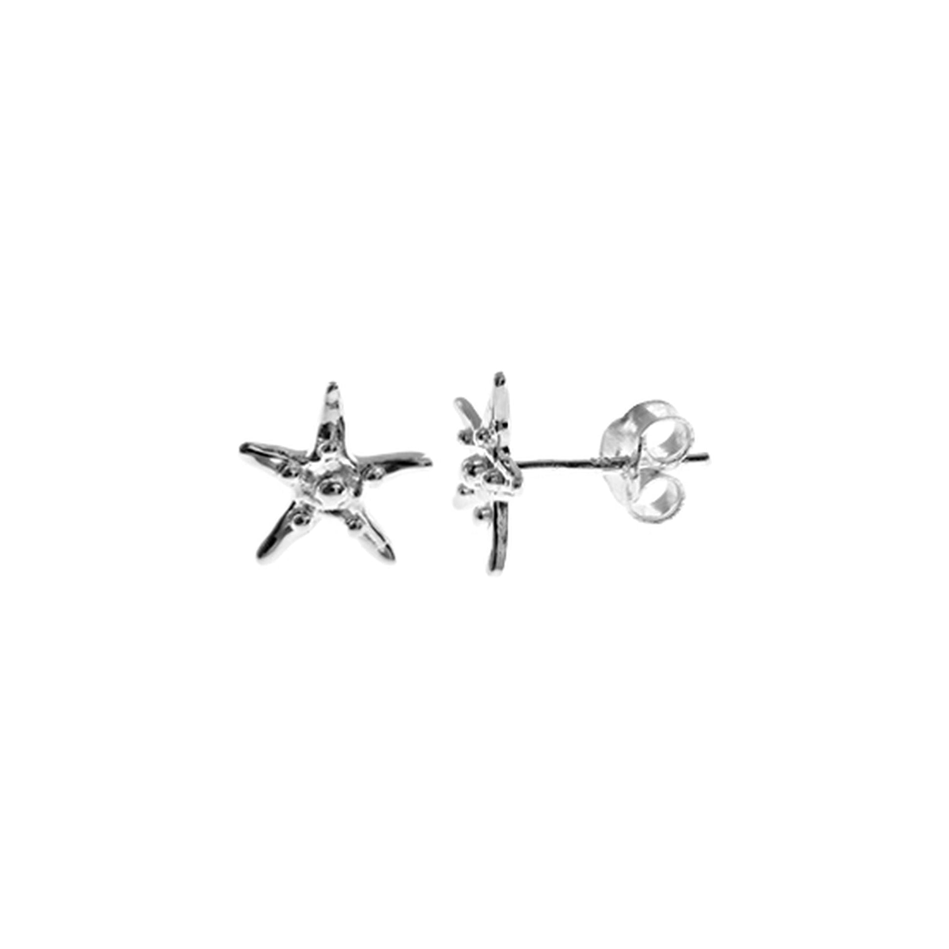 Mila textured starfish studs