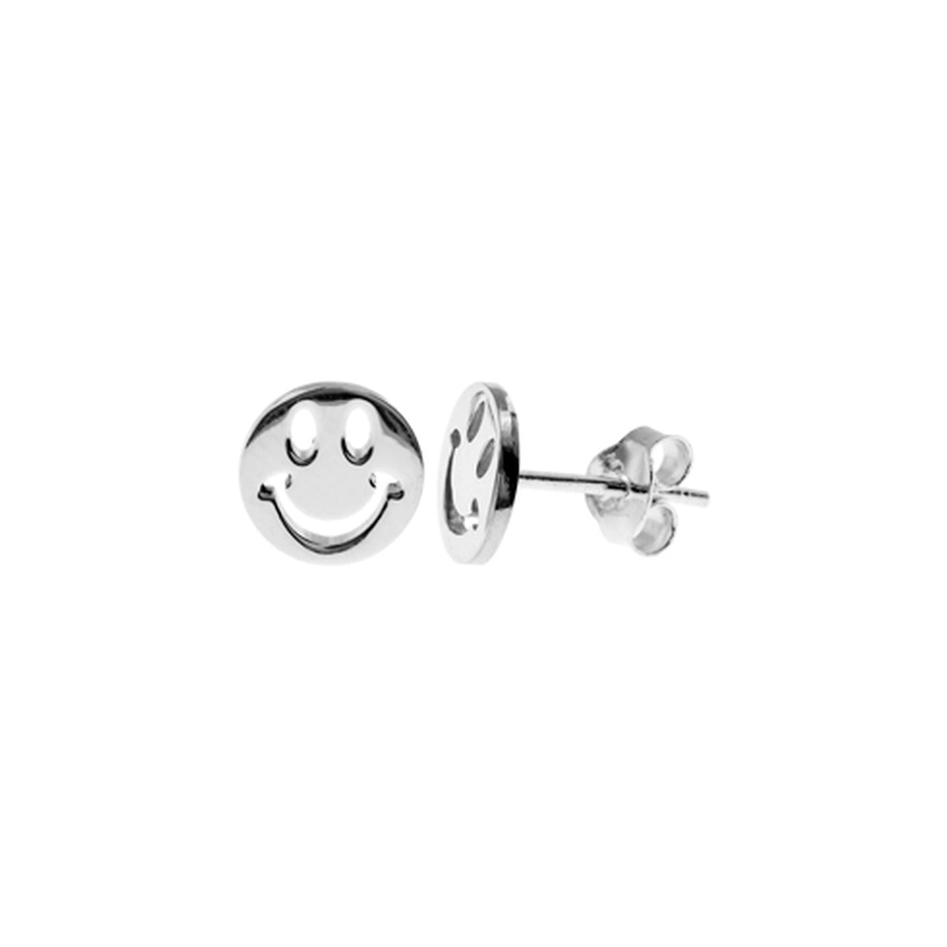 Matilda smiley face studs