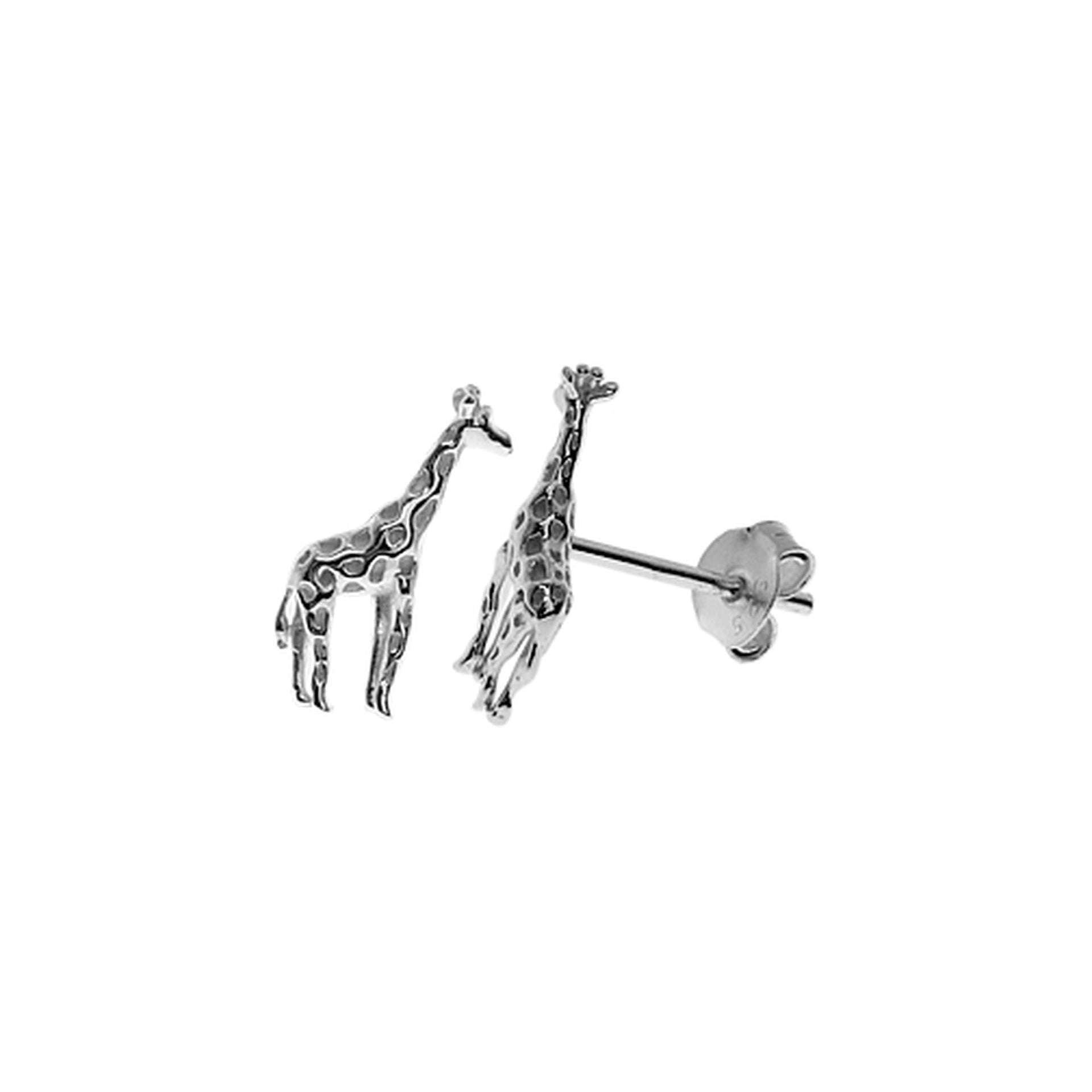 Anya textured giraffe studs