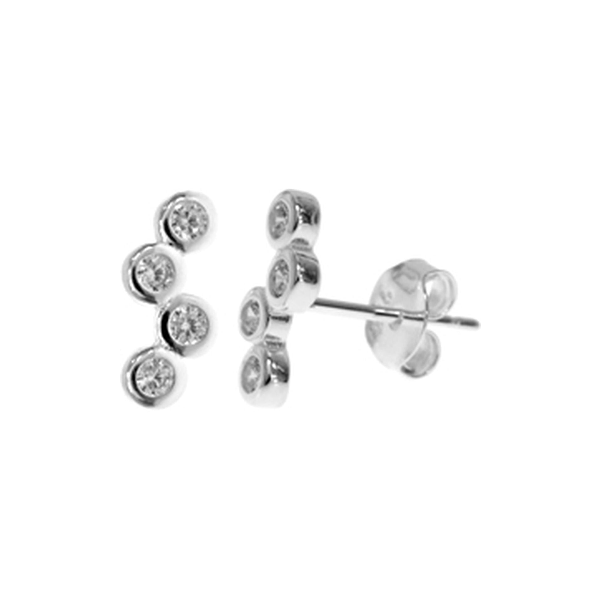 Kenzie zig zag studs