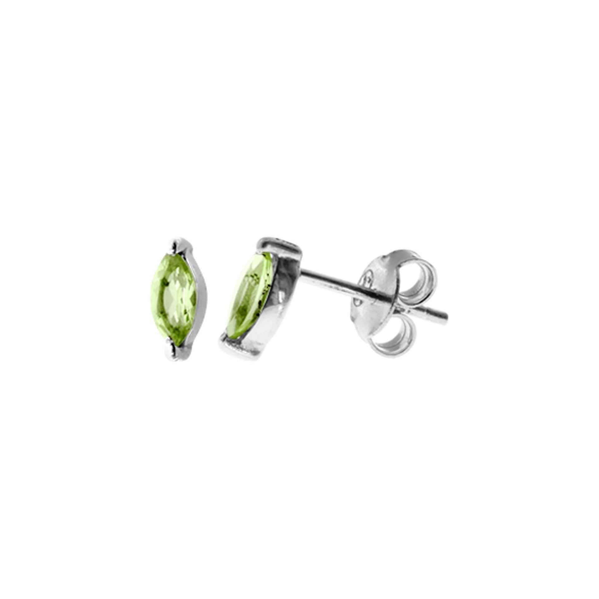 Kara marquis peridot studs