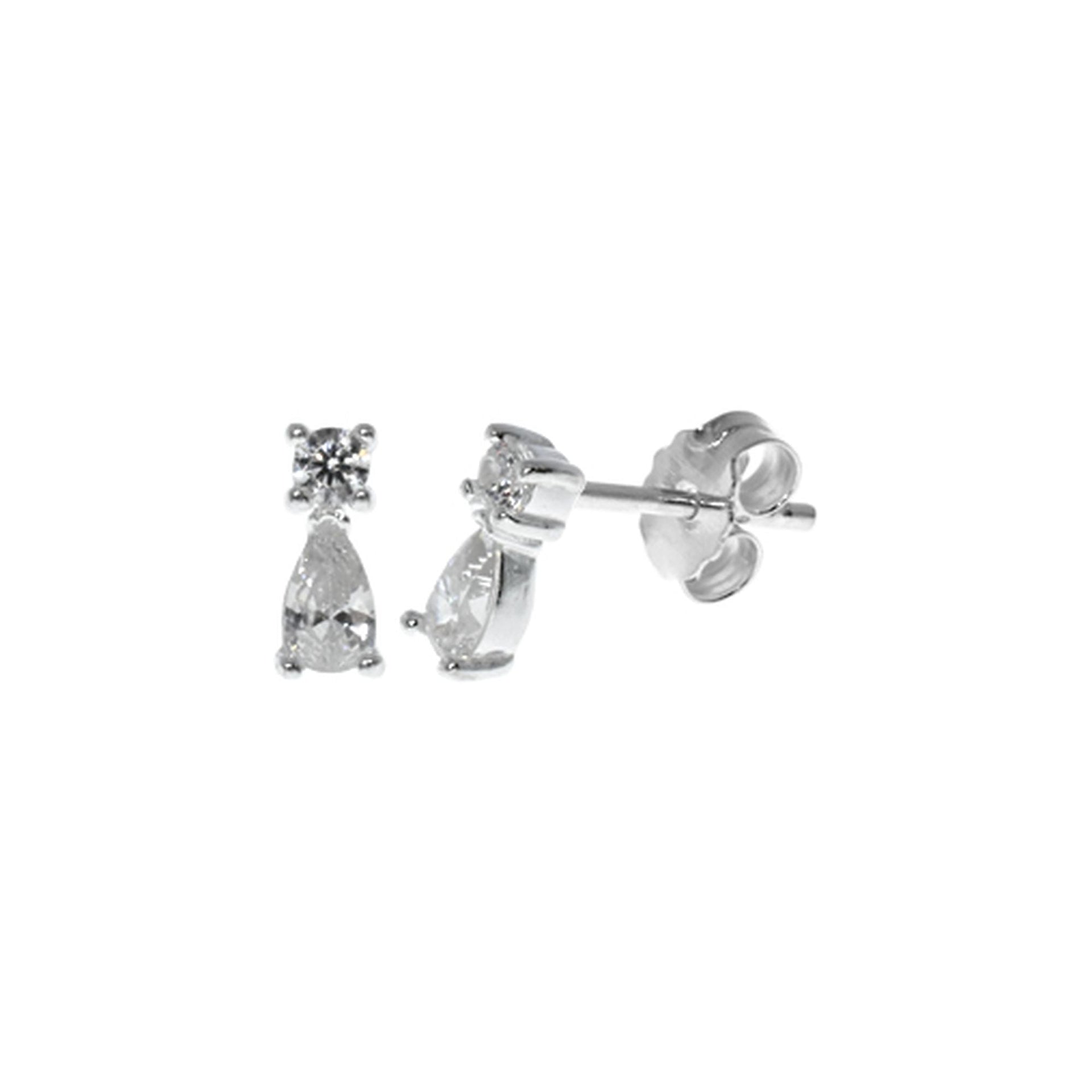 Davina mixed shape studs