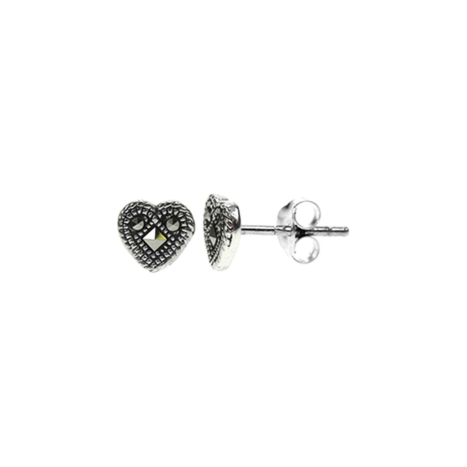 Lottie heart studs