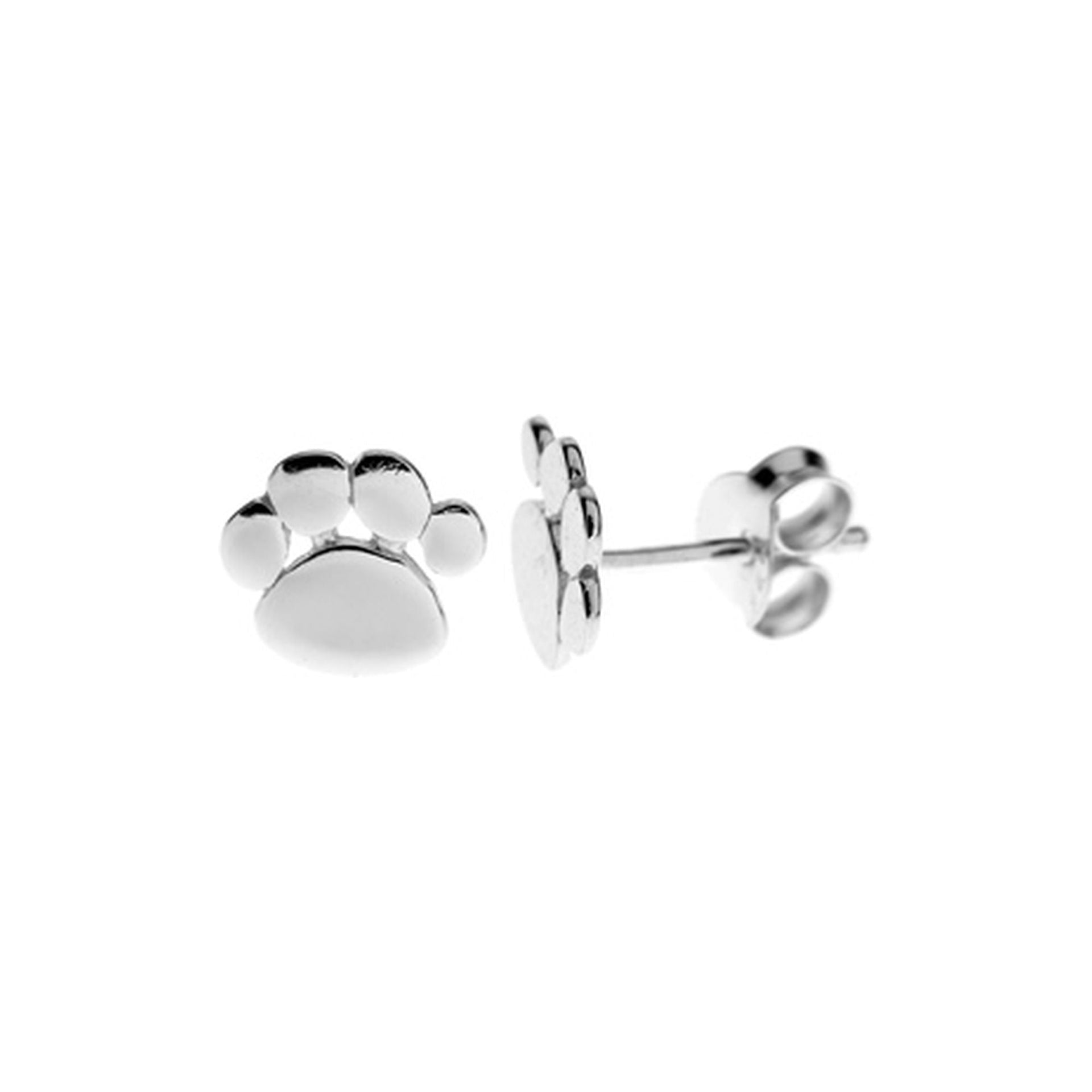 Matilda paw print studs
